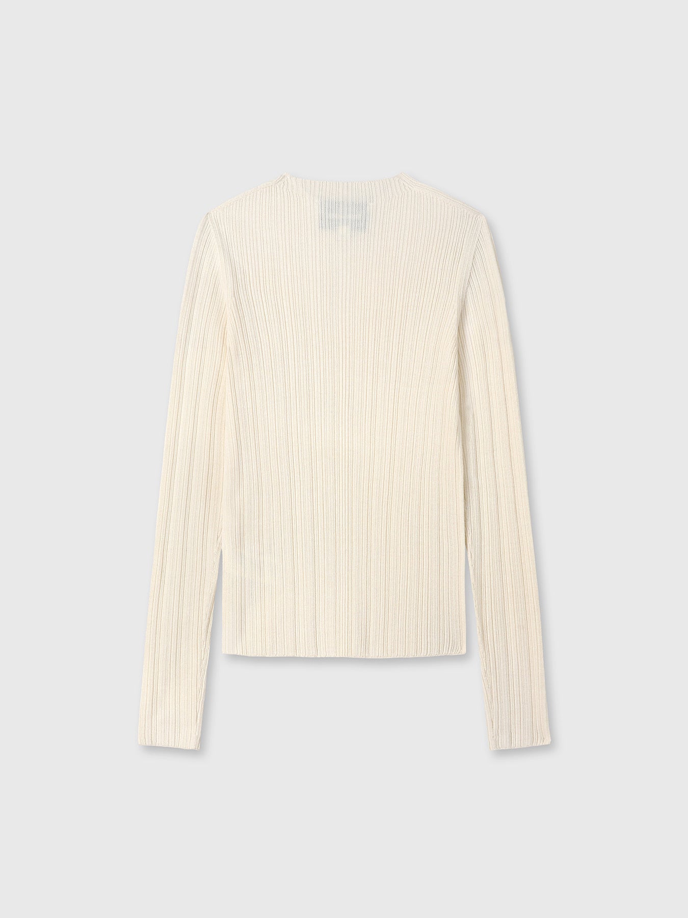 Tonywack - Wool Slim-Fit High-Neck Top (Ivory) product image 7 | TRAB K-Fashion Australia