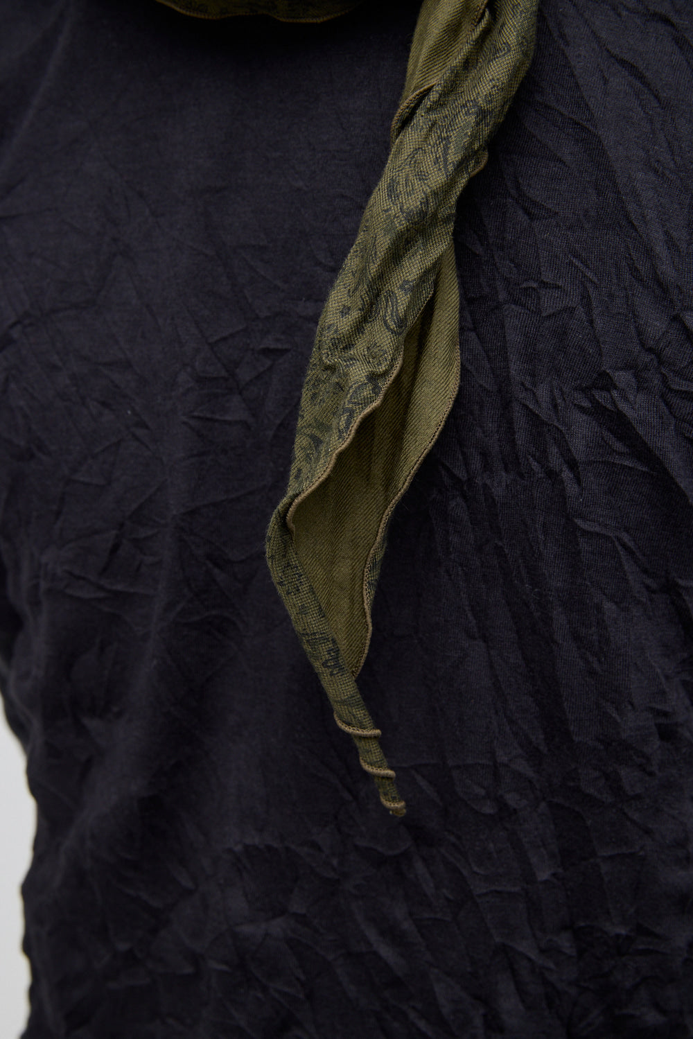 Hatchingroom - Diamond Scarf Floral Paisley (Khaki) product image 7 | TRAB K-Fashion Australia