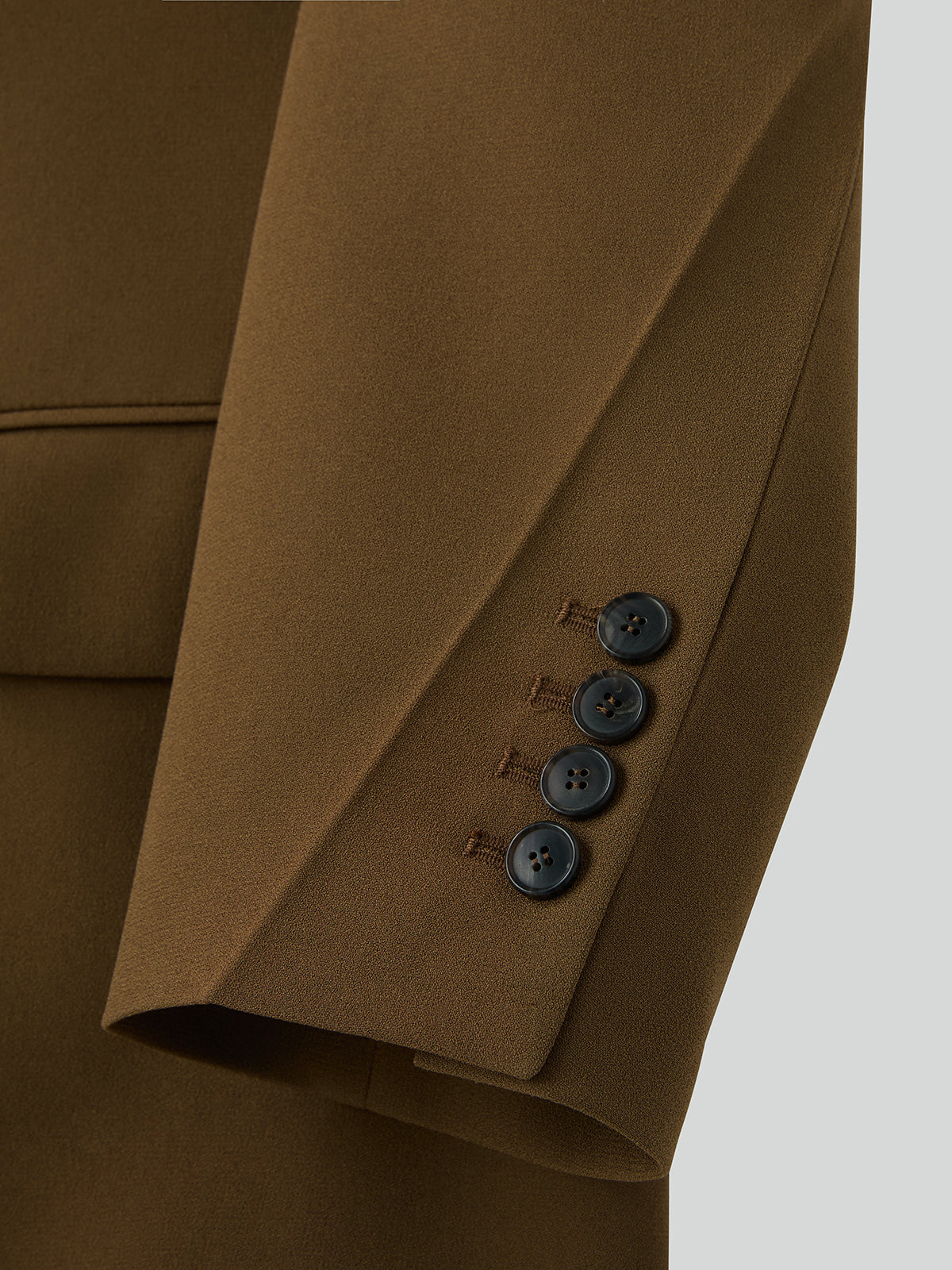 Recto - Fluid Double Suit Jacket (Ochre) product image 8 | TRAB K-Fashion Australia