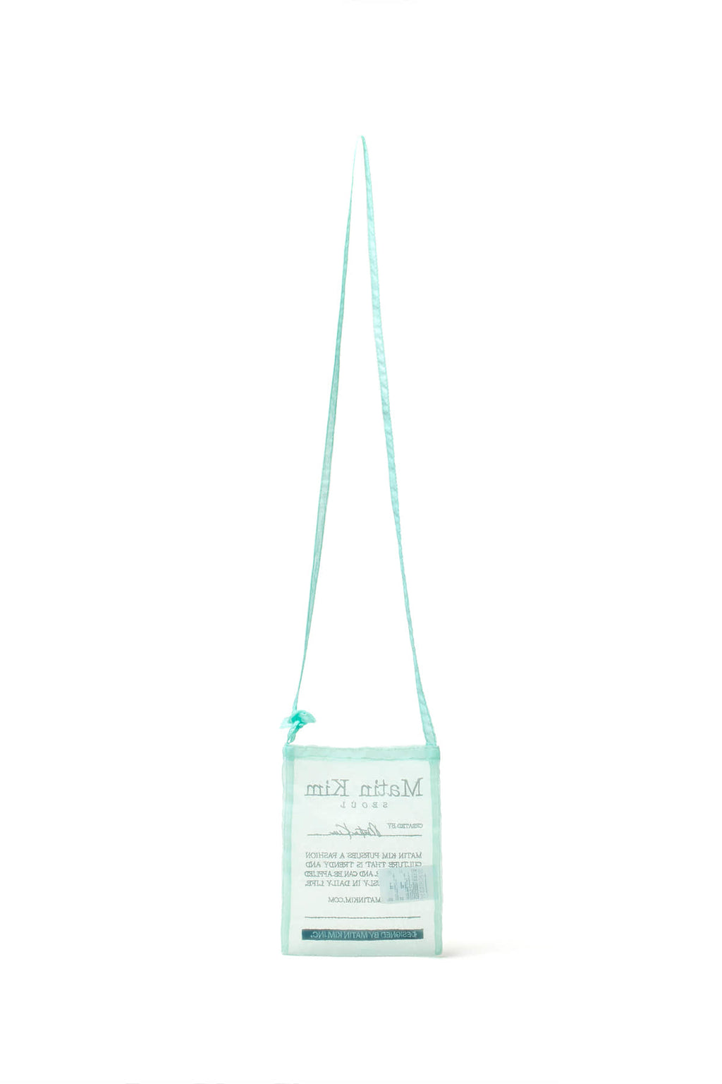 Matin Kim - Organza Mini Cross Bag (Mint) product image 4 | TRAB K-Fashion Australia