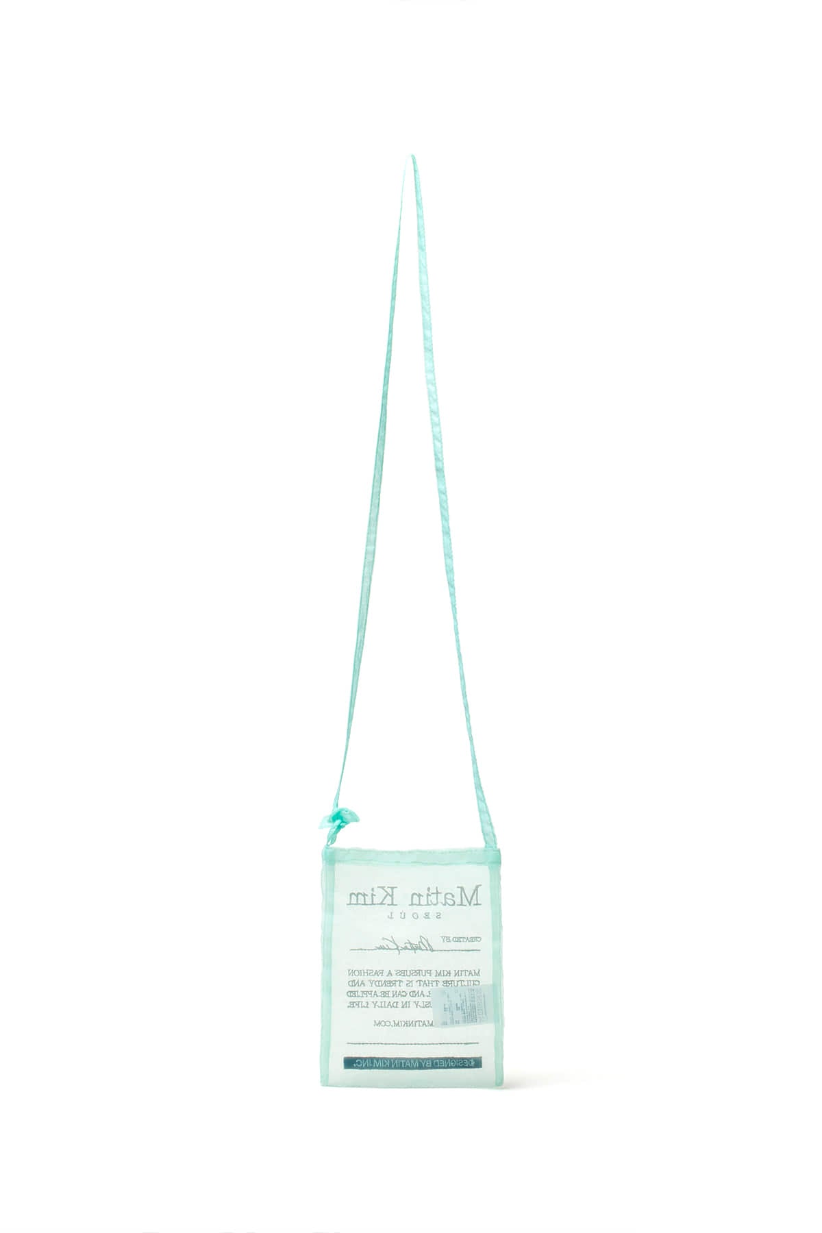 Matin Kim - Organza Mini Cross Bag (Mint) product image 4 | TRAB K-Fashion Australia