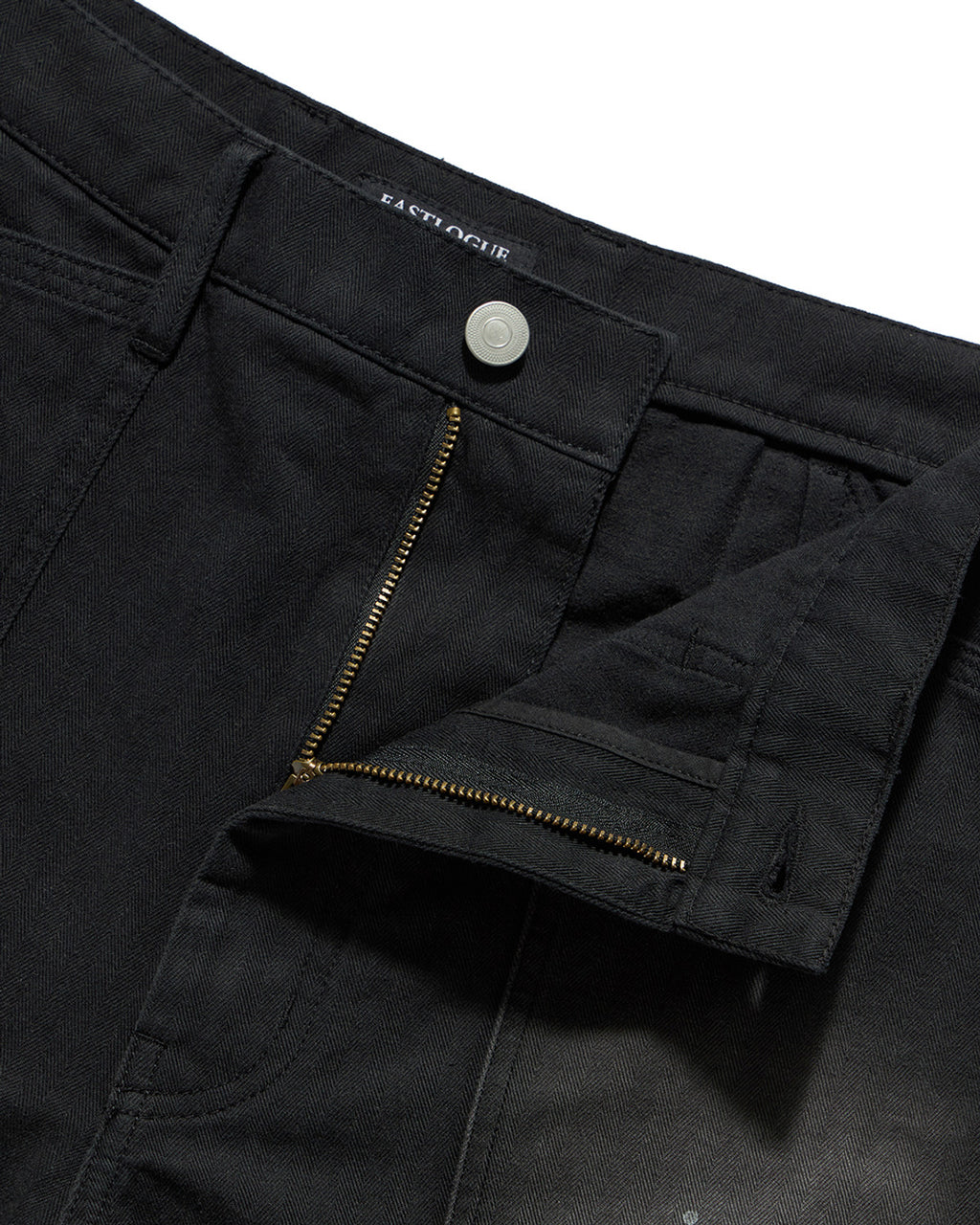 Eastlogue - M-35 Shorts (Black Herringbone) product image 3 | TRAB K-Fashion Australia