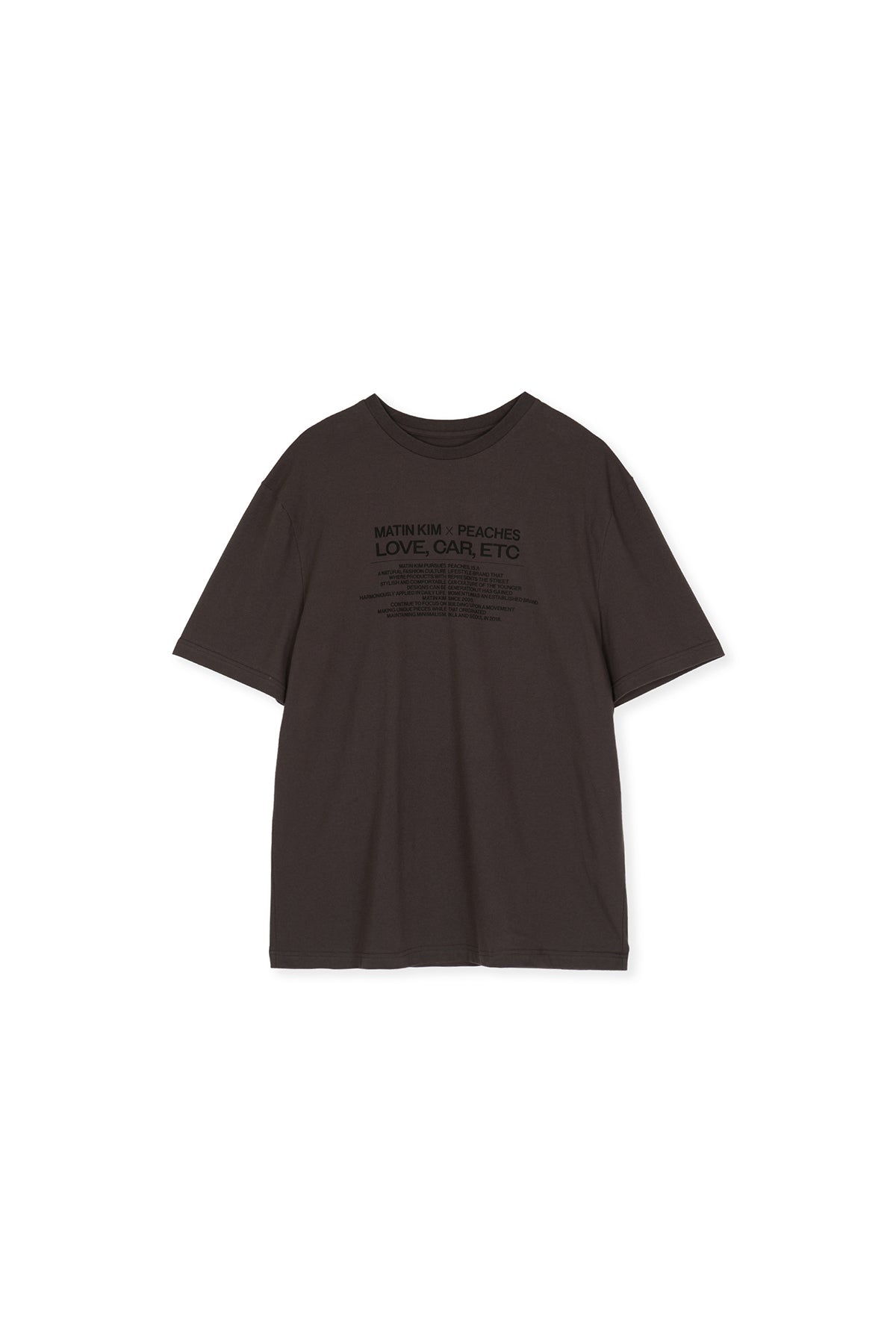 Matin Kim - Peaches Love Car Etc Graphic Top (Charcoal) product image 15 | TRAB K-Fashion Australia