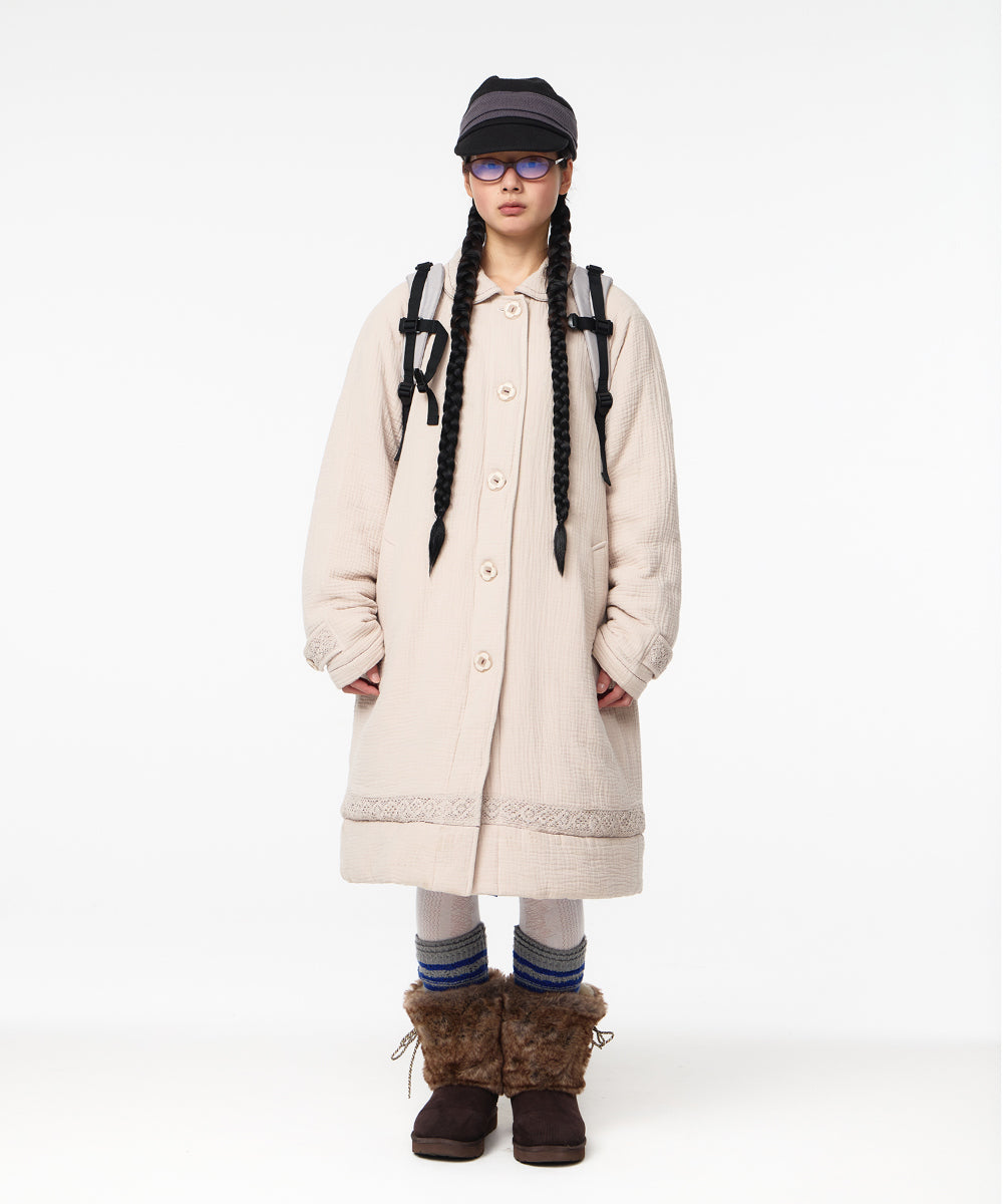 Coyseio - Retro Oxford Backpack (Grey) product image 6 | TRAB K-Fashion Australia
