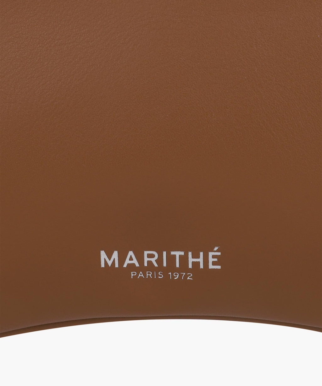 Marithe & Francois Girbaud - Regular Logo Mini Peanut Bag (Brown) product image 5 | TRAB K-Fashion Australia