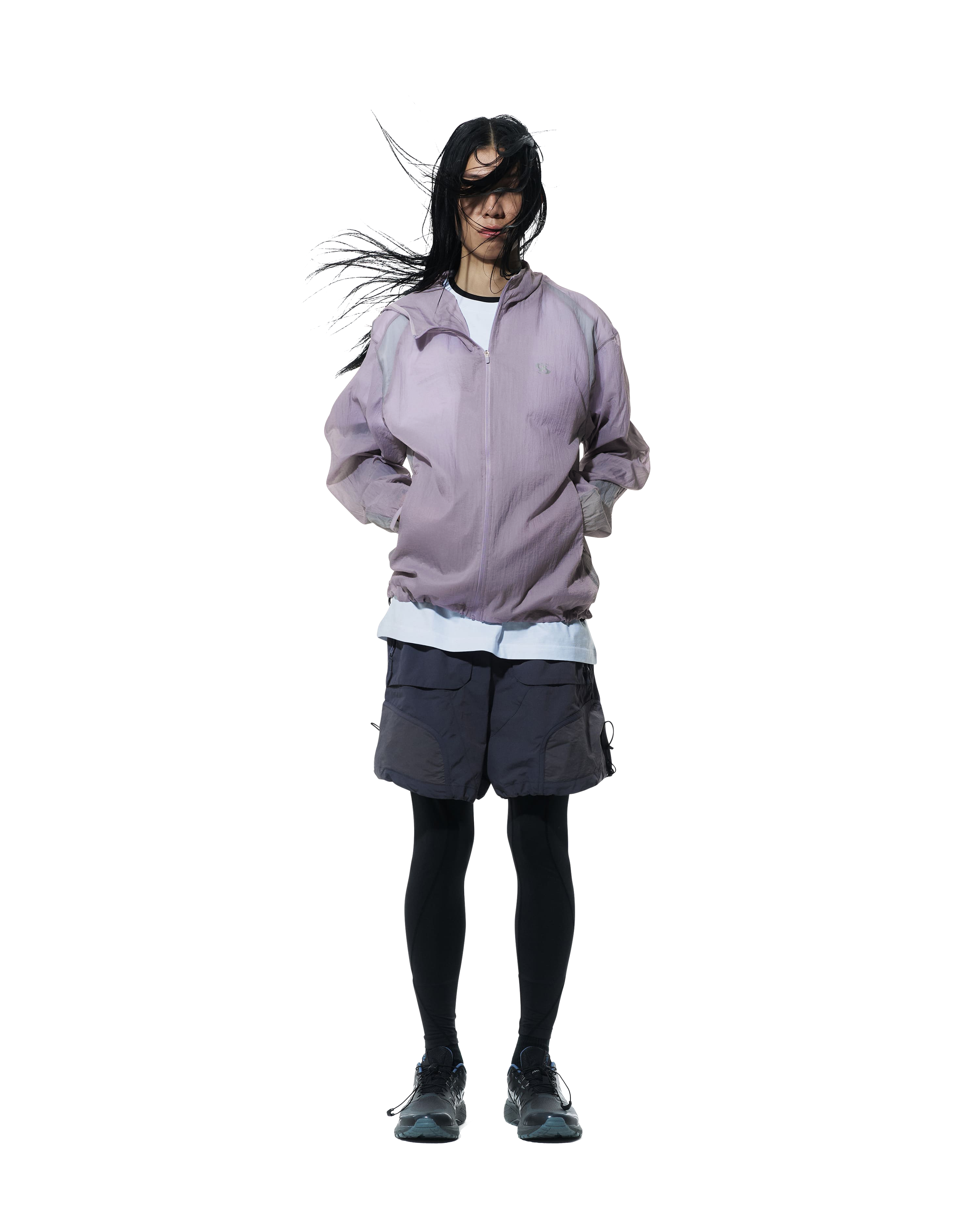 San San Gear - Paneled Jacket (Light Purple) product image 1 | TRAB K-Fashion Australia