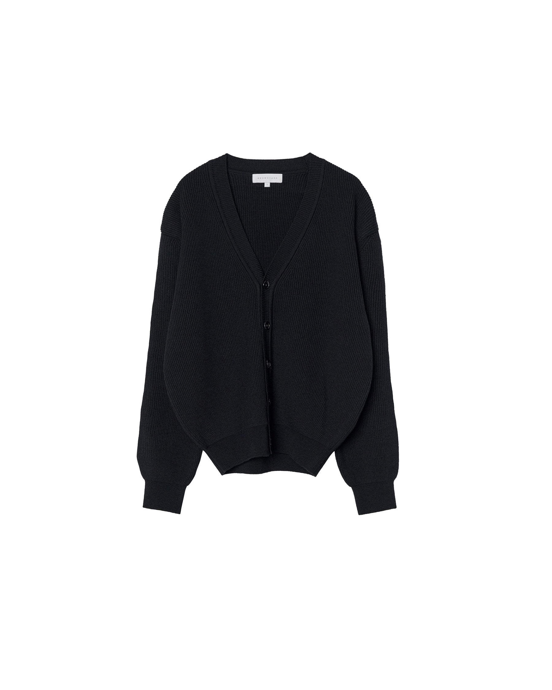 Brownyard - Essential Cardigan (Black) product image 1 | TRAB K-Fashion Australia