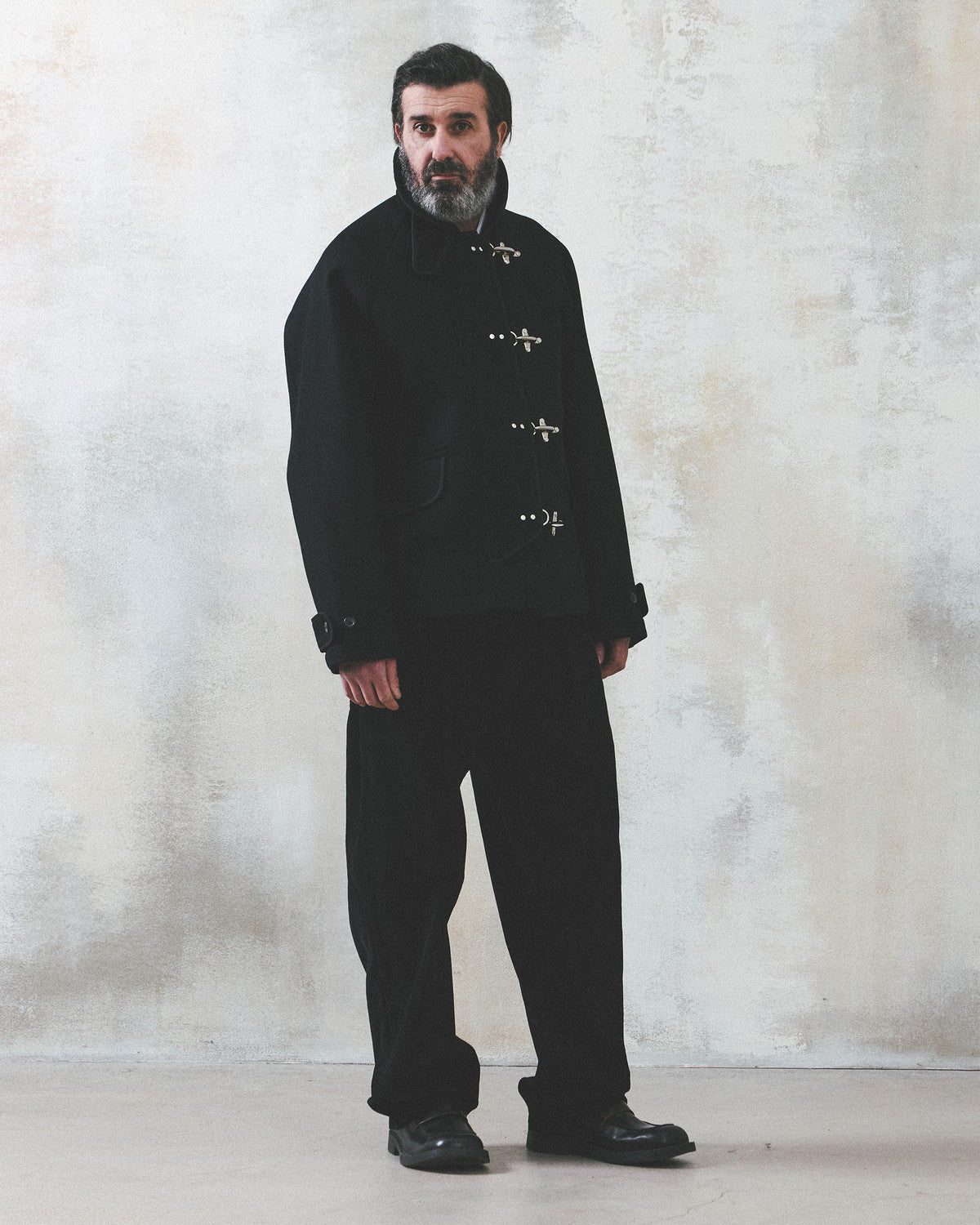 Eastlogue - Fireman Jacket (Black Melton) product image 4 | TRAB K-Fashion Australia