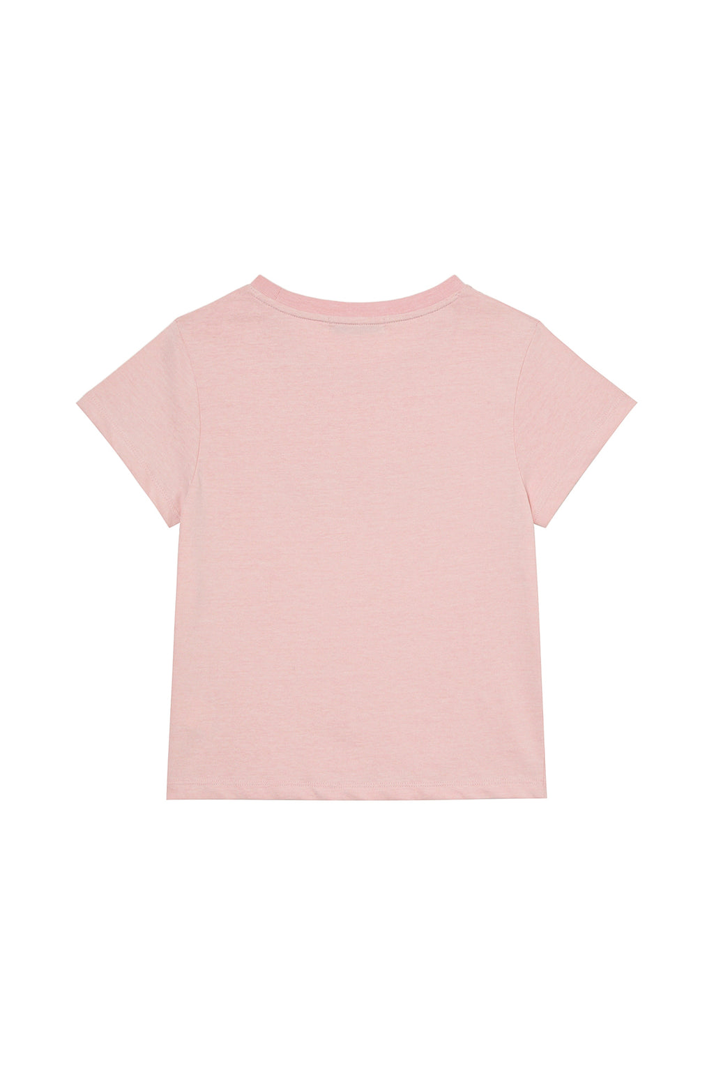 Deinet - Spray Logo Pigment T-Shirt (Light Pink) product image 2 | TRAB K-Fashion Australia