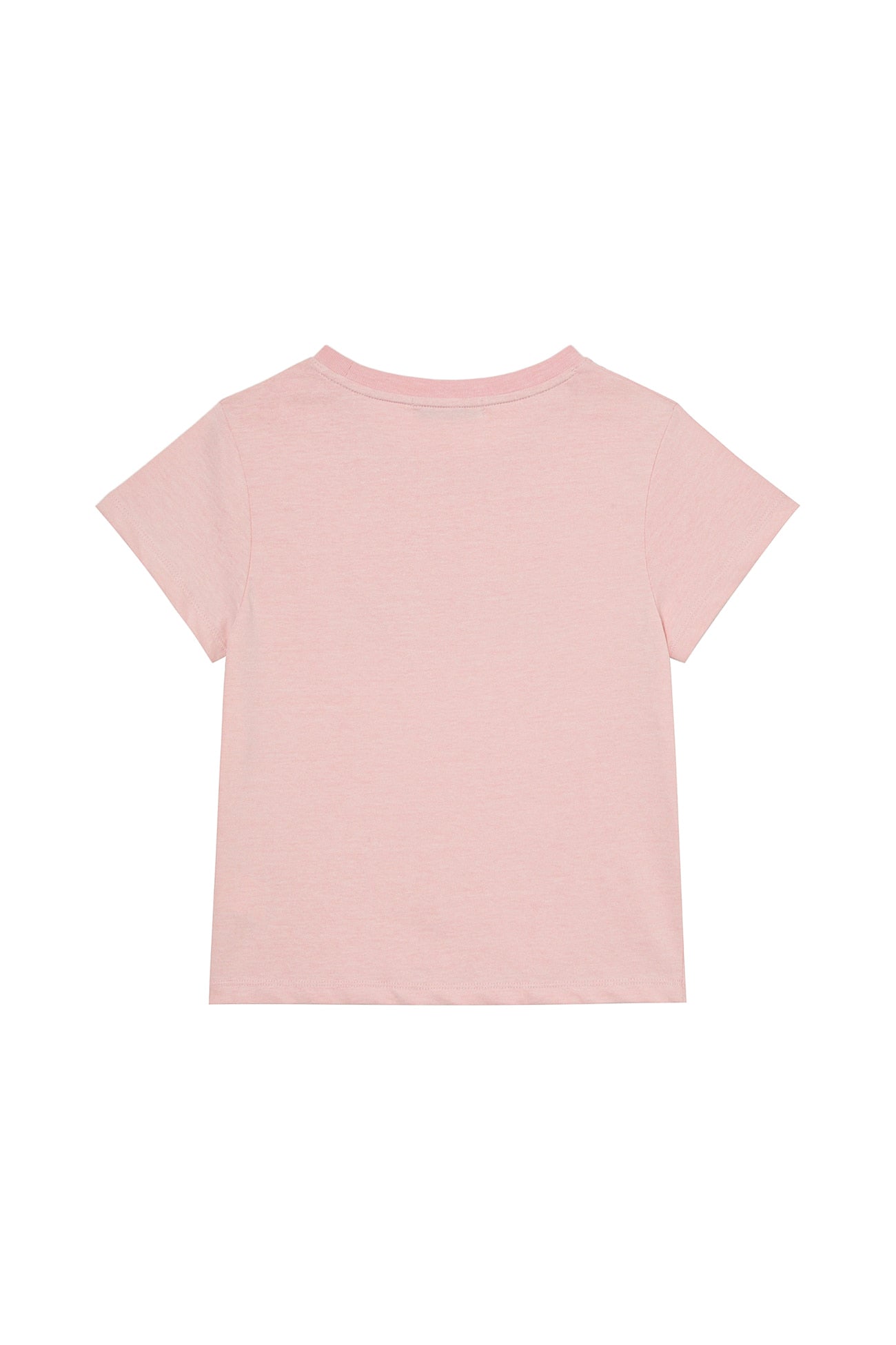 Deinet - Spray Logo Pigment T-Shirt (Light Pink) product image 2 | TRAB K-Fashion Australia