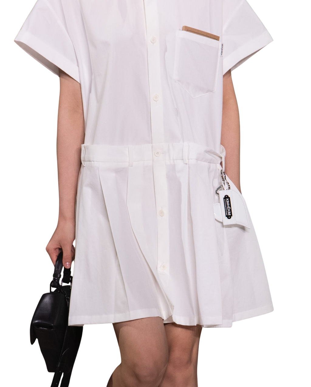 Kimhe Kim - Kokka Shirt Dress (White) product image 2 | TRAB K-Fashion Australia