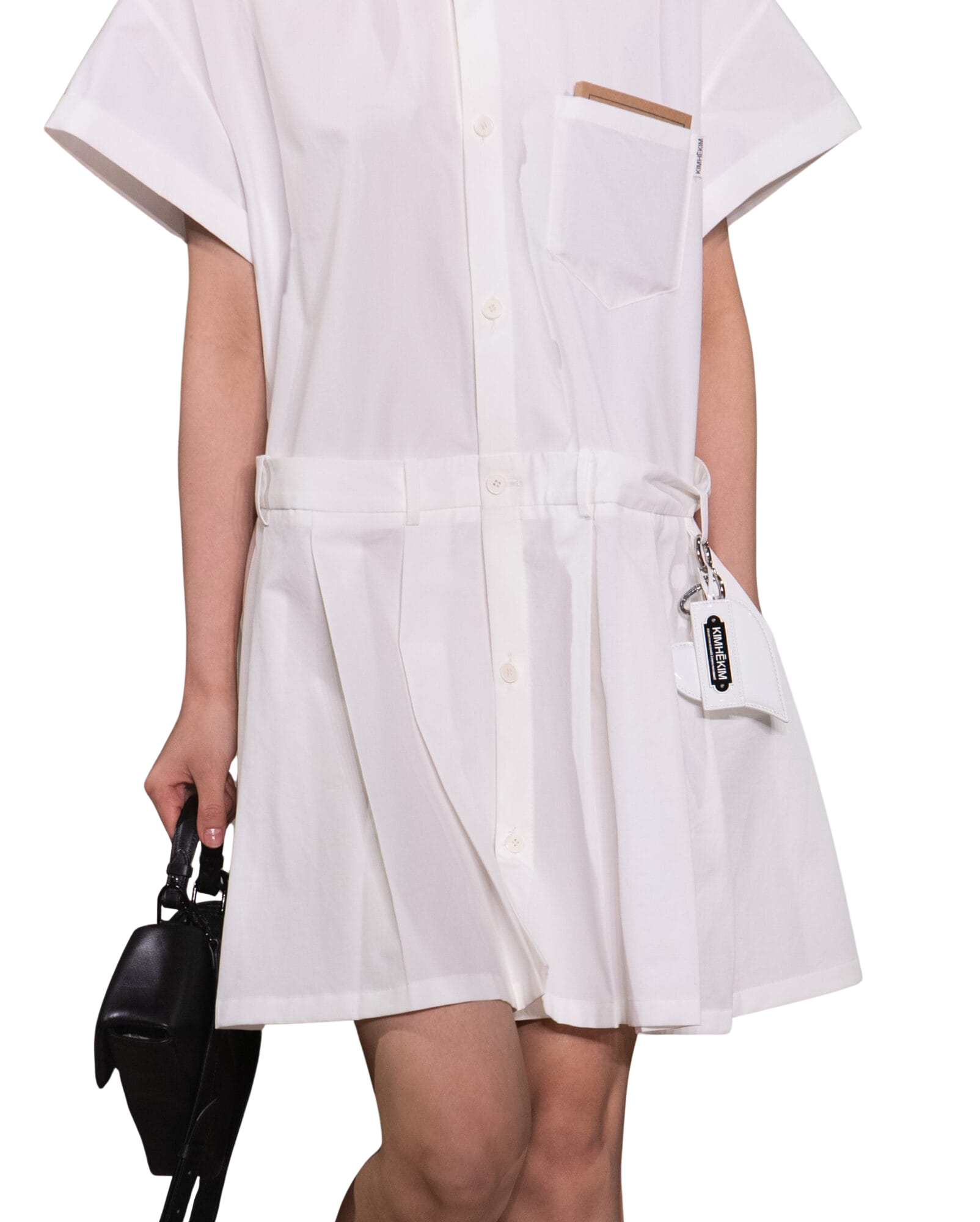Kimhe Kim - Kokka Shirt Dress (White) product image 2 | TRAB K-Fashion Australia