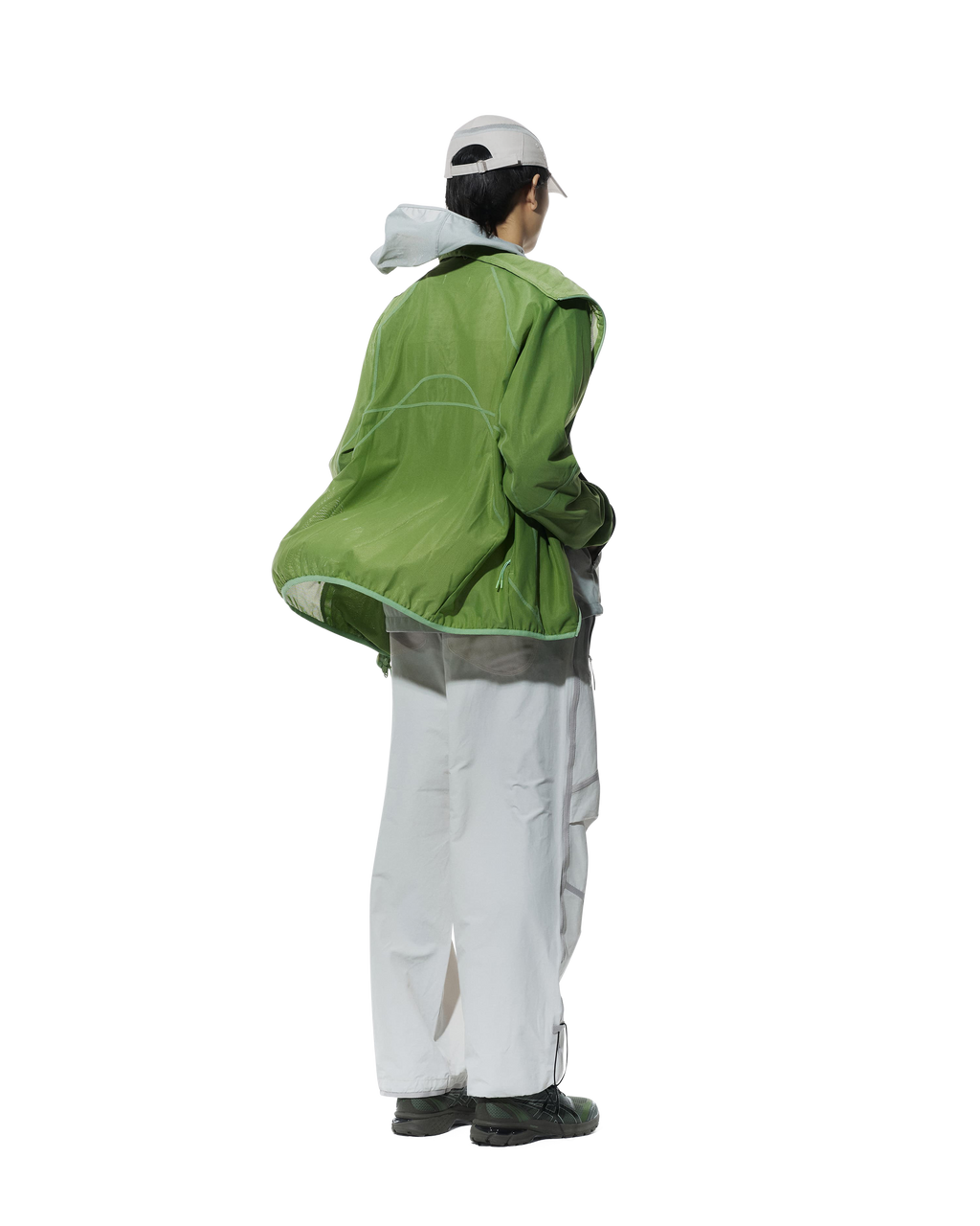 San San Gear - Curve Panel Cap (Light Beige) product image 3 | TRAB K-Fashion Australia