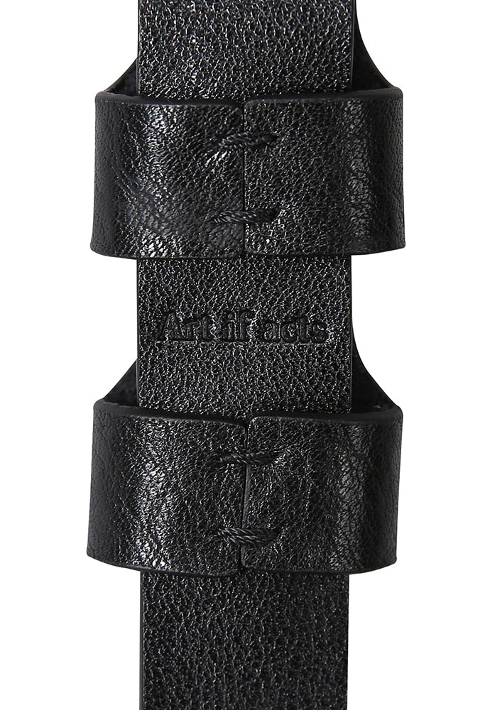 Art if acts - Leather Lip Balm Chain (Black) product image 7 | TRAB K-Fashion Australia
