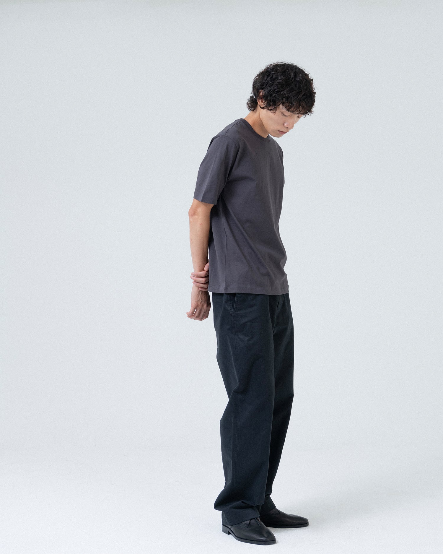 Brownyard - Essential T Shirt (Charcoal) product image 2 | TRAB K-Fashion Australia