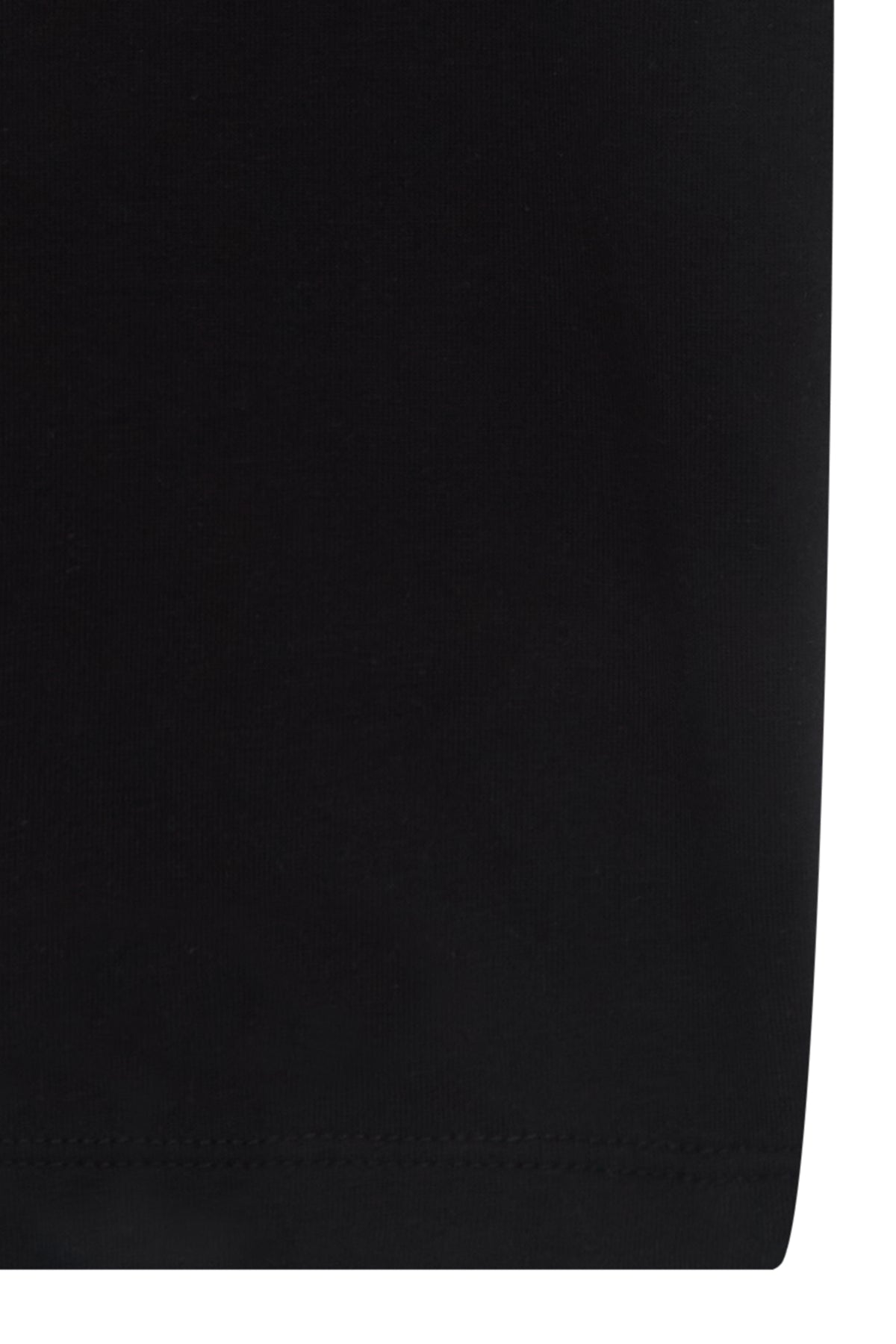 Matin Kim - Matin Reverse Patch Logo Crop Top (Black) product image 4 | TRAB K-Fashion Australia