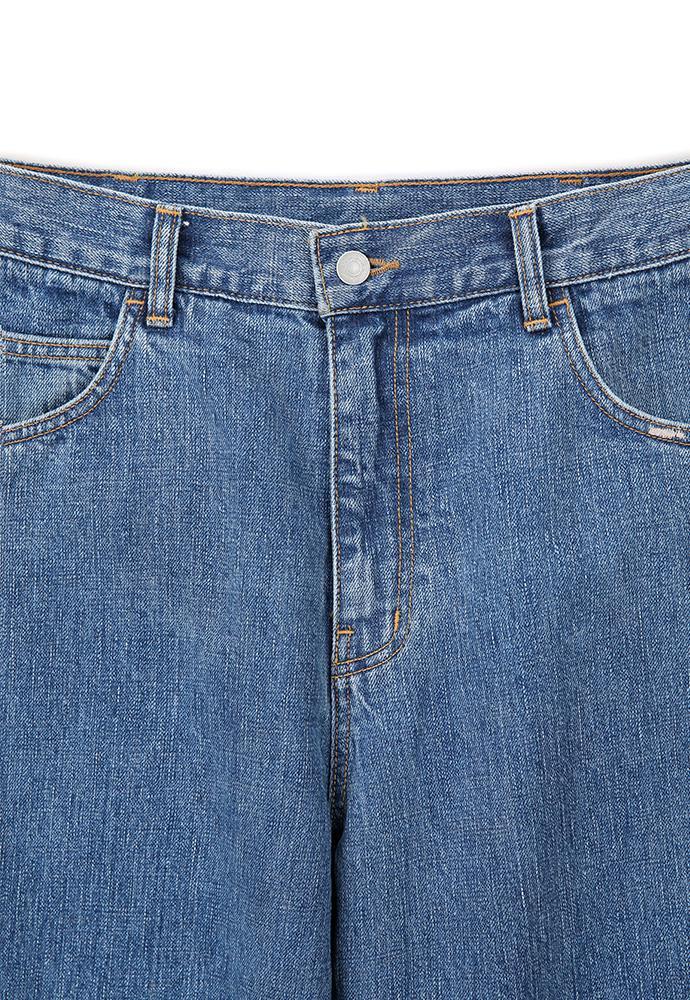 Art if acts - Washed Denim Carpenter Pants (Indigo Blue) product image 10 | TRAB K-Fashion Australia