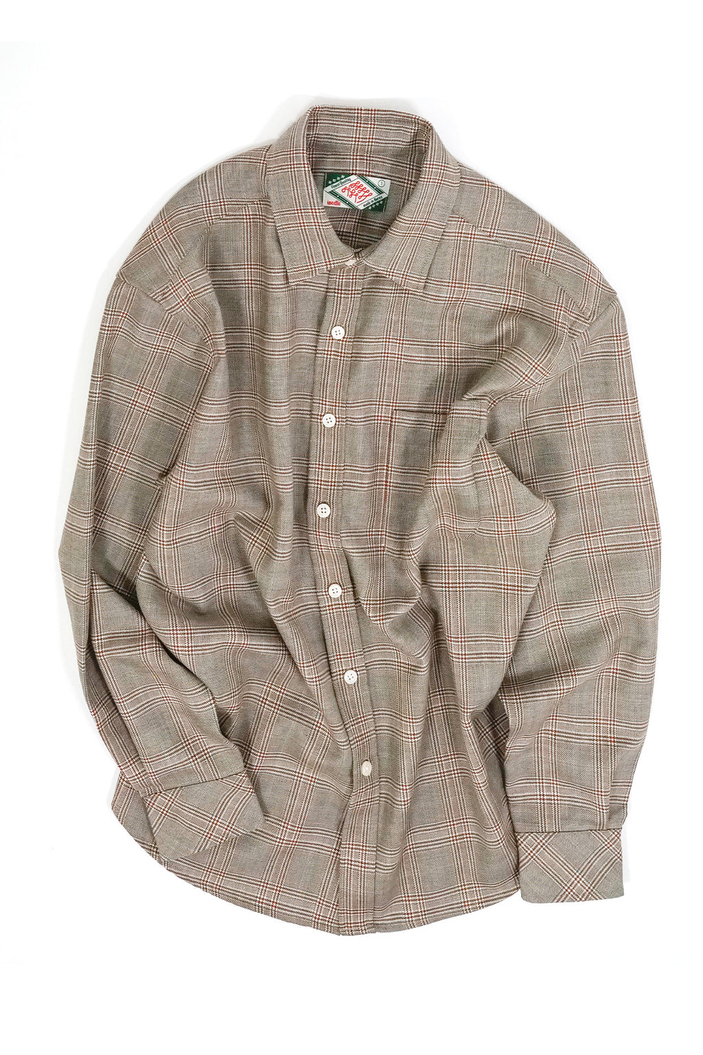 Ioedle - Wool Shirt (Brown) product image 1 | TRAB K-Fashion Australia