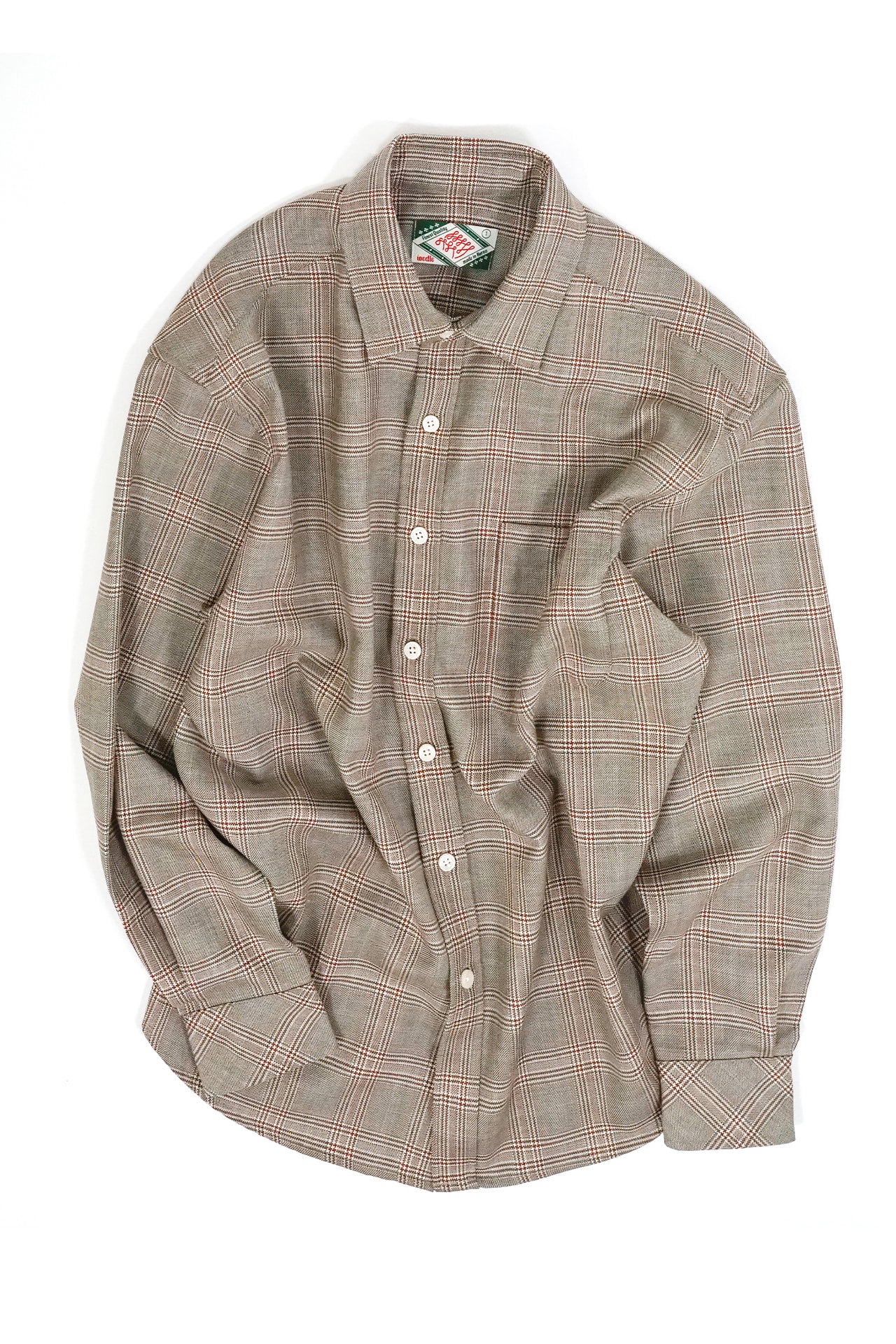 Ioedle - Wool Shirt (Brown) product image 1 | TRAB K-Fashion Australia