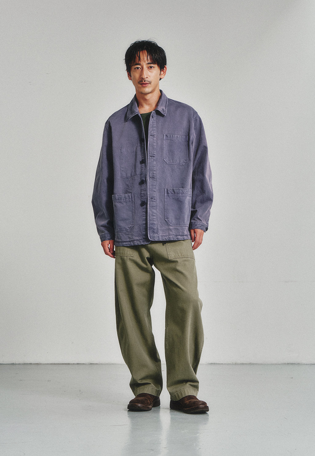 Art if acts - French Work Jacket (French Blue) product image 2 | TRAB K-Fashion Australia
