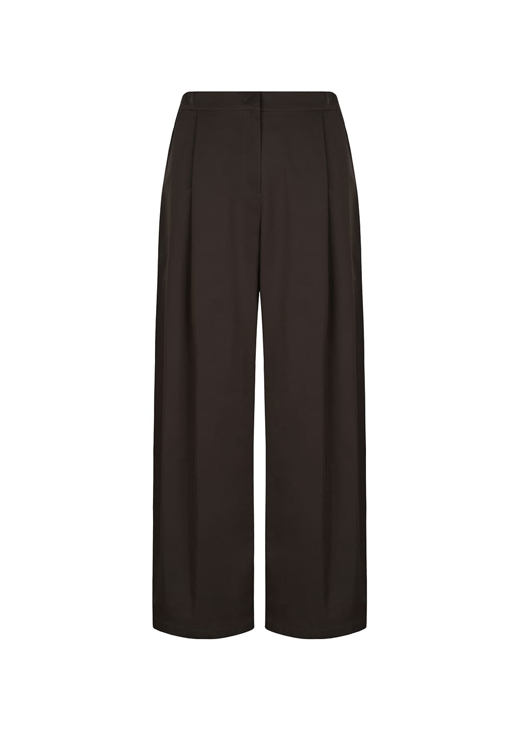 Amomento - two tuck balloon pants (Dark Brown) product image 14 | TRAB K-Fashion Australia