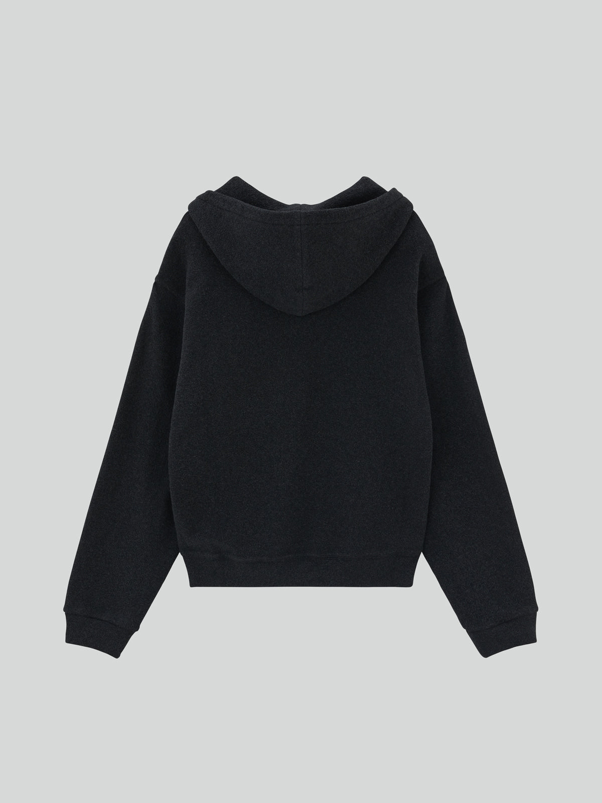 Recto - Rc Embroidered Hoodie (Charcoal Grey) product image 2 | TRAB K-Fashion Australia
