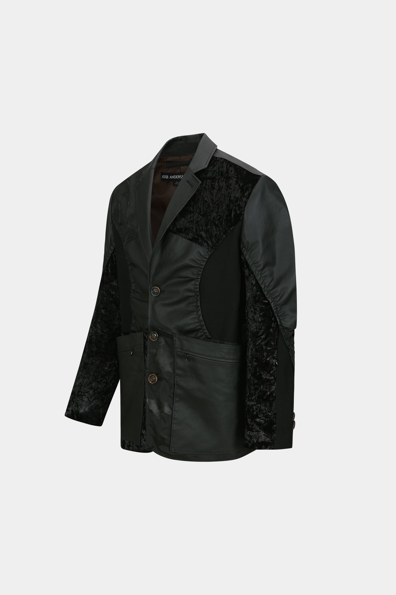 Andersson Bell - Flight Mix Jacket (Black) product image 11 | TRAB K-Fashion Australia