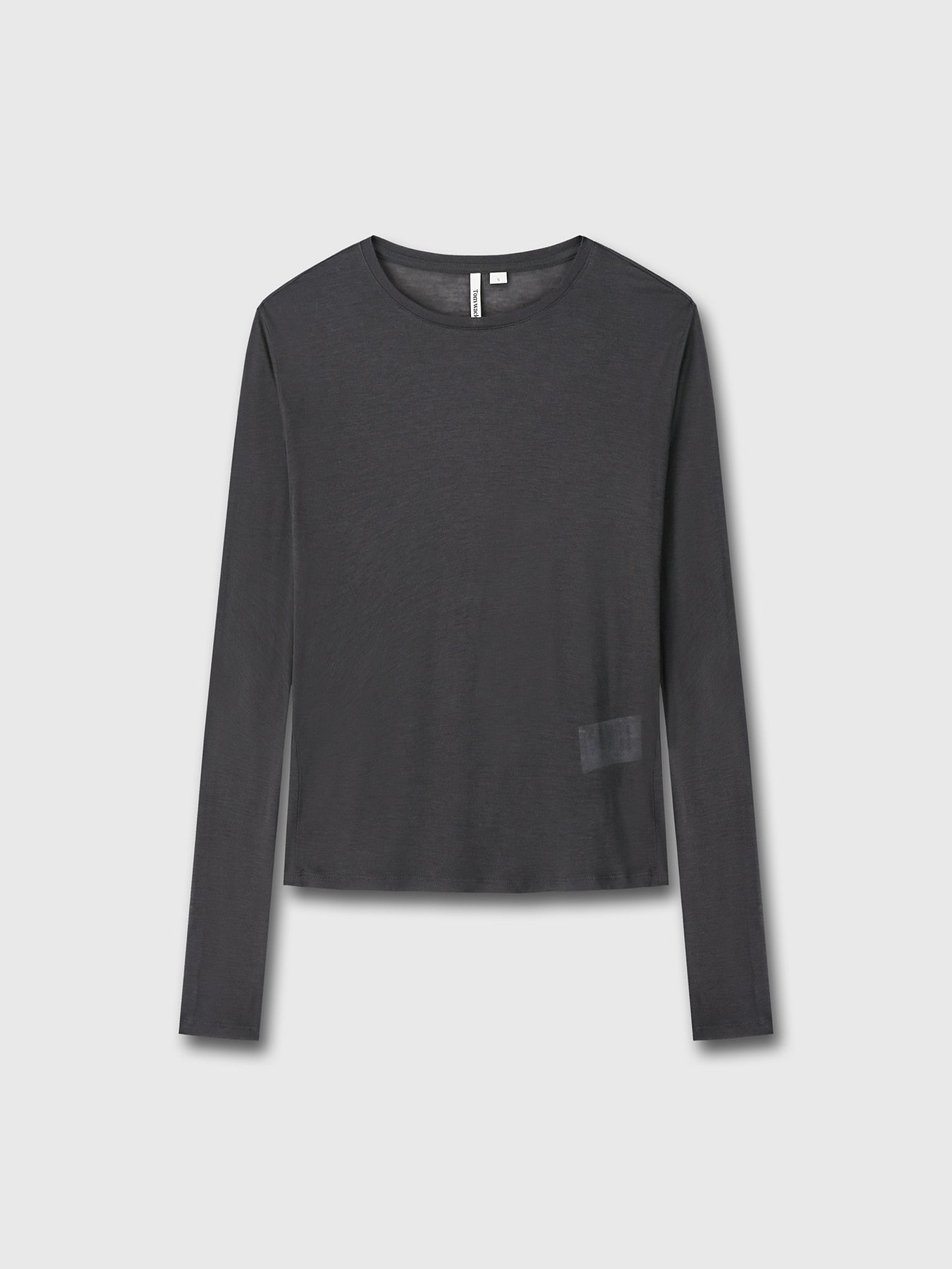 Tonywack - Wool Tencel Long Sleeve (Charcoal) product image 7 | TRAB K-Fashion Australia