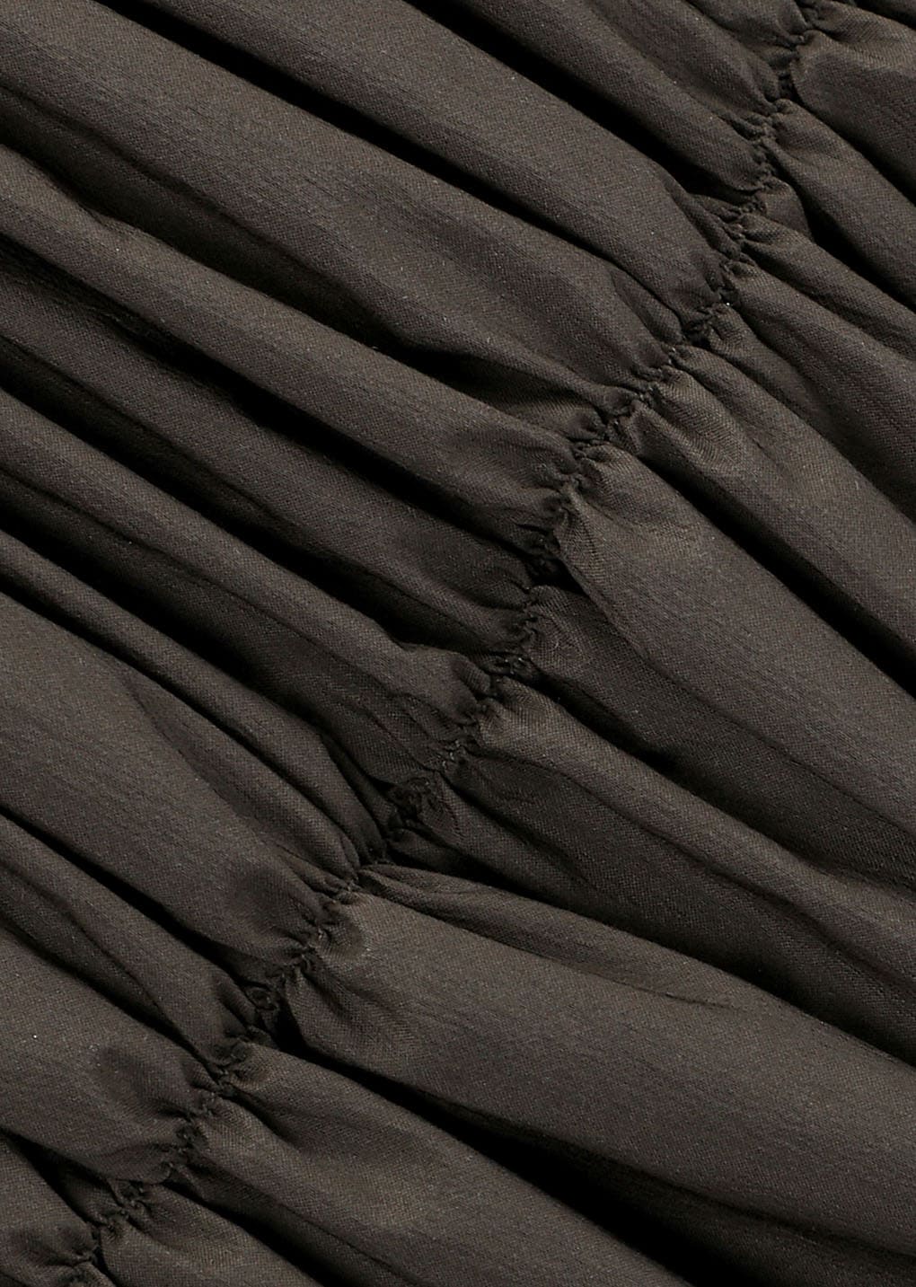 Amomento - Nylon Shirring Skirt (Brown) product image 10 | TRAB K-Fashion Australia