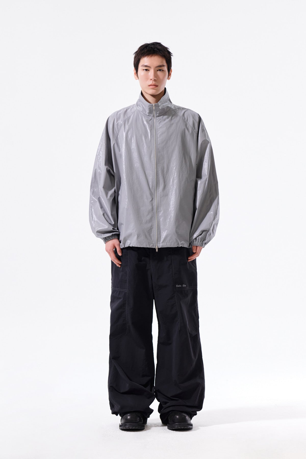 Matin Kim - Multi Panel Parachute Pants (Black) product image 11 | TRAB K-Fashion Australia