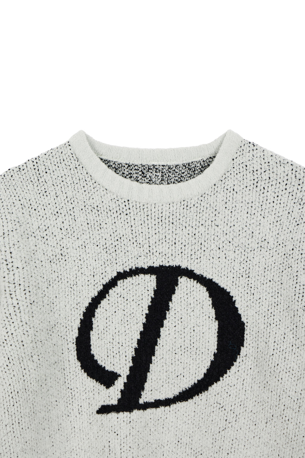 Deinet - D Logo Round Half Knit (Grey) product image 3 | TRAB K-Fashion Australia