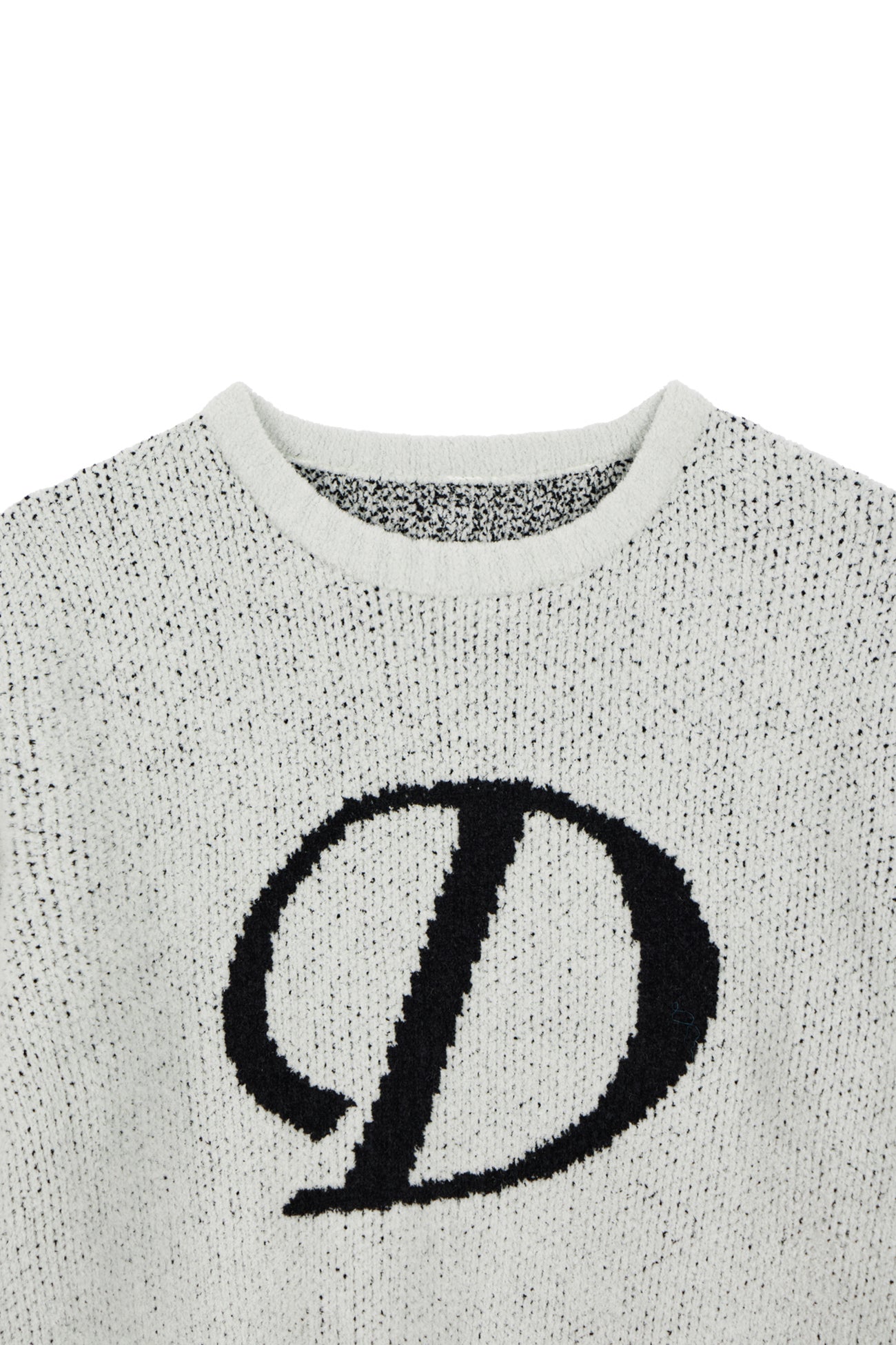 Deinet - D Logo Round Half Knit (Grey) product image 3 | TRAB K-Fashion Australia
