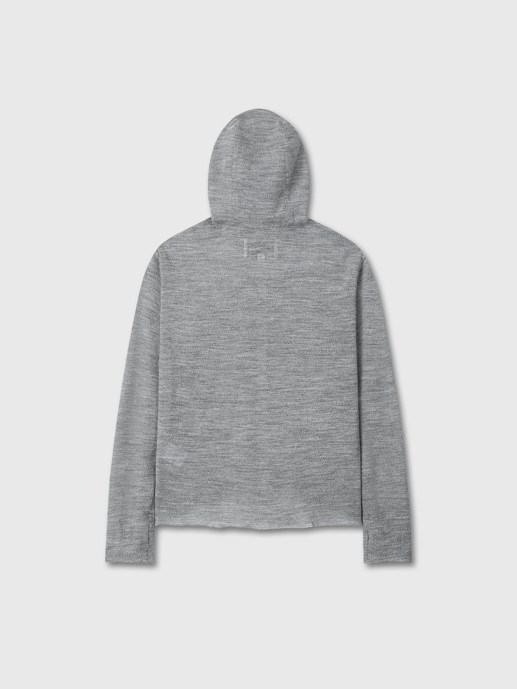 Tonywack - Light Wool Hooded Zip Jacket (Melange Grey) product image 10 | TRAB K-Fashion Australia