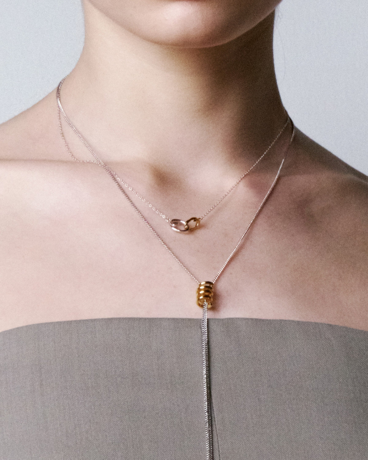 Numbering - Coil Lariat Necklace #6818 product image 1 | TRAB K-Fashion Australia