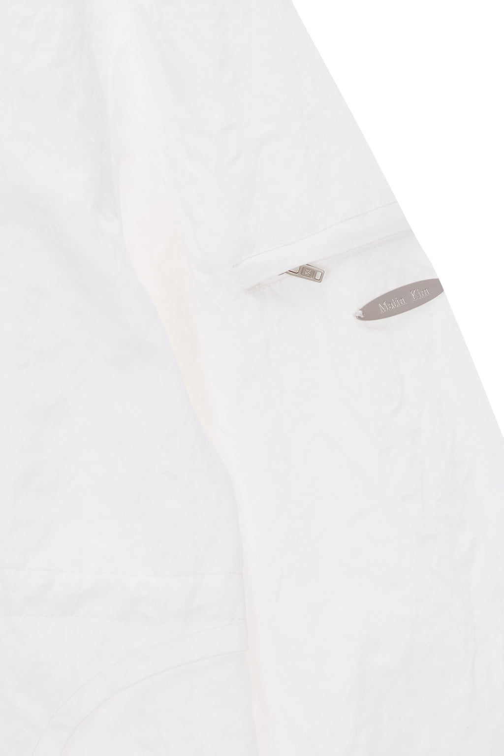 Matin Kim - Two Tone String Light Coat (White) product image 4 | TRAB K-Fashion Australia