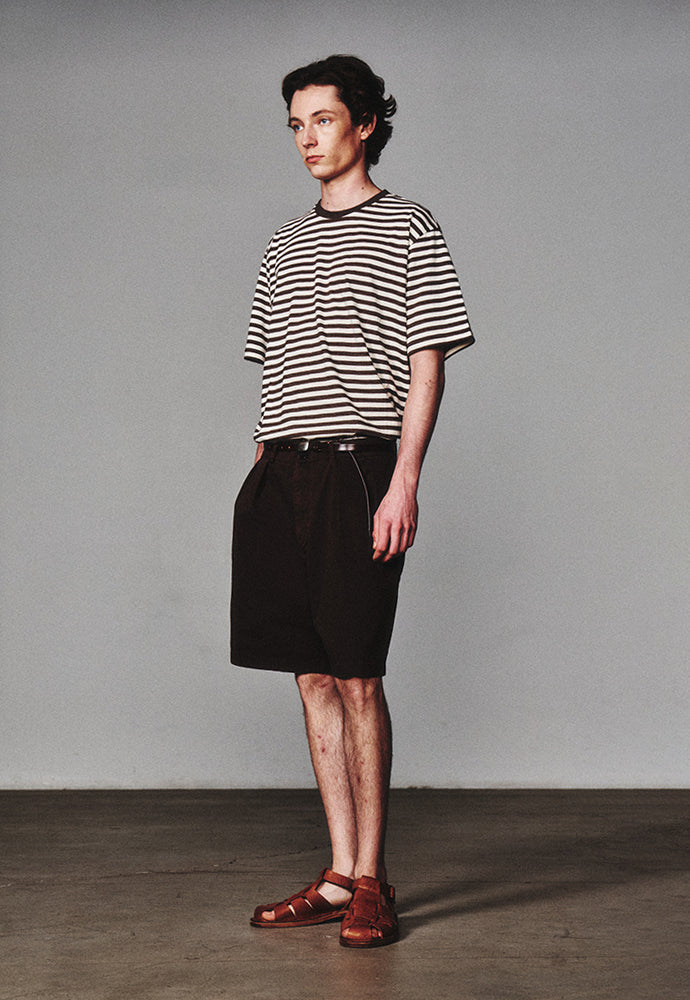 Art if acts - Washed Chino Shorts (Old Brown) product image 2 | TRAB K-Fashion Australia