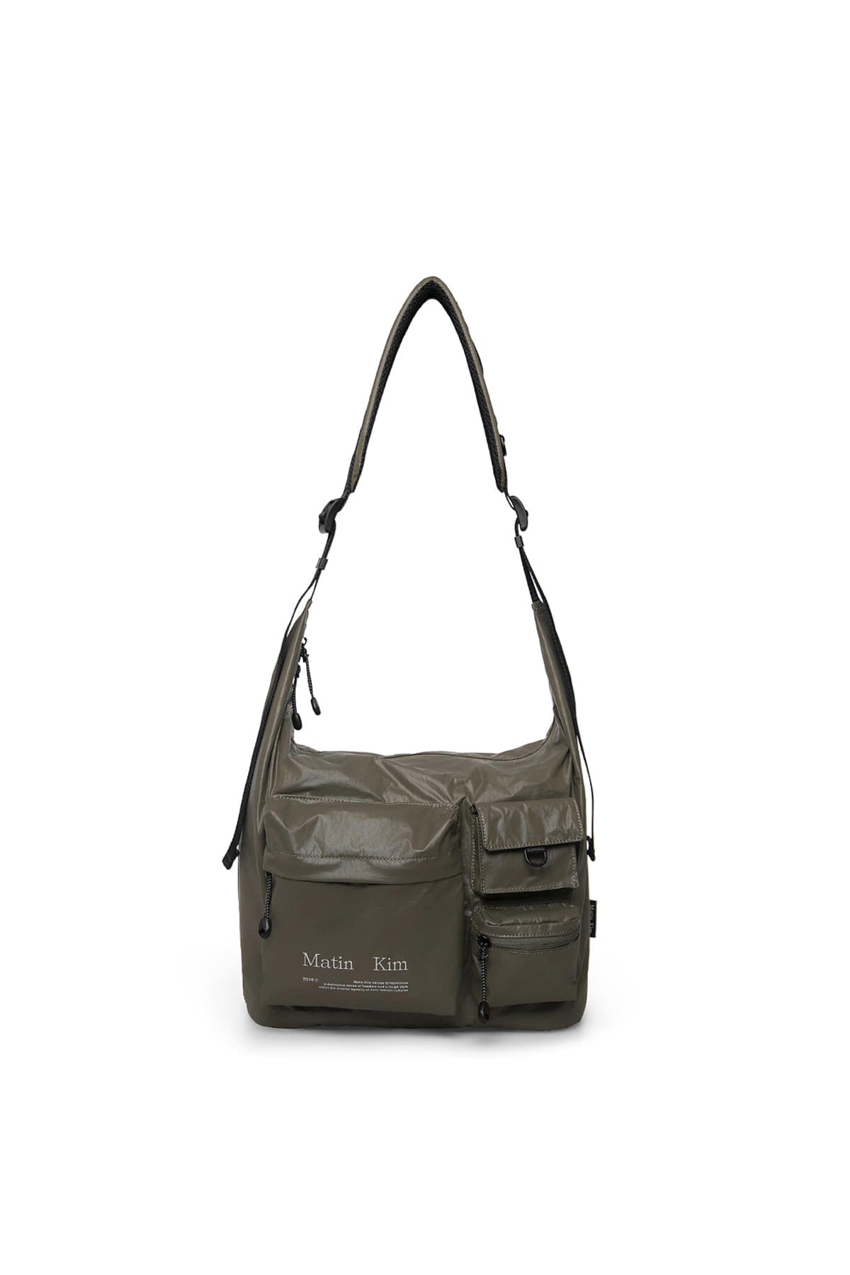 Matin Kim - Multi-pocket Lite Cross Bag (Khaki) product image 1 | TRAB K-Fashion Australia