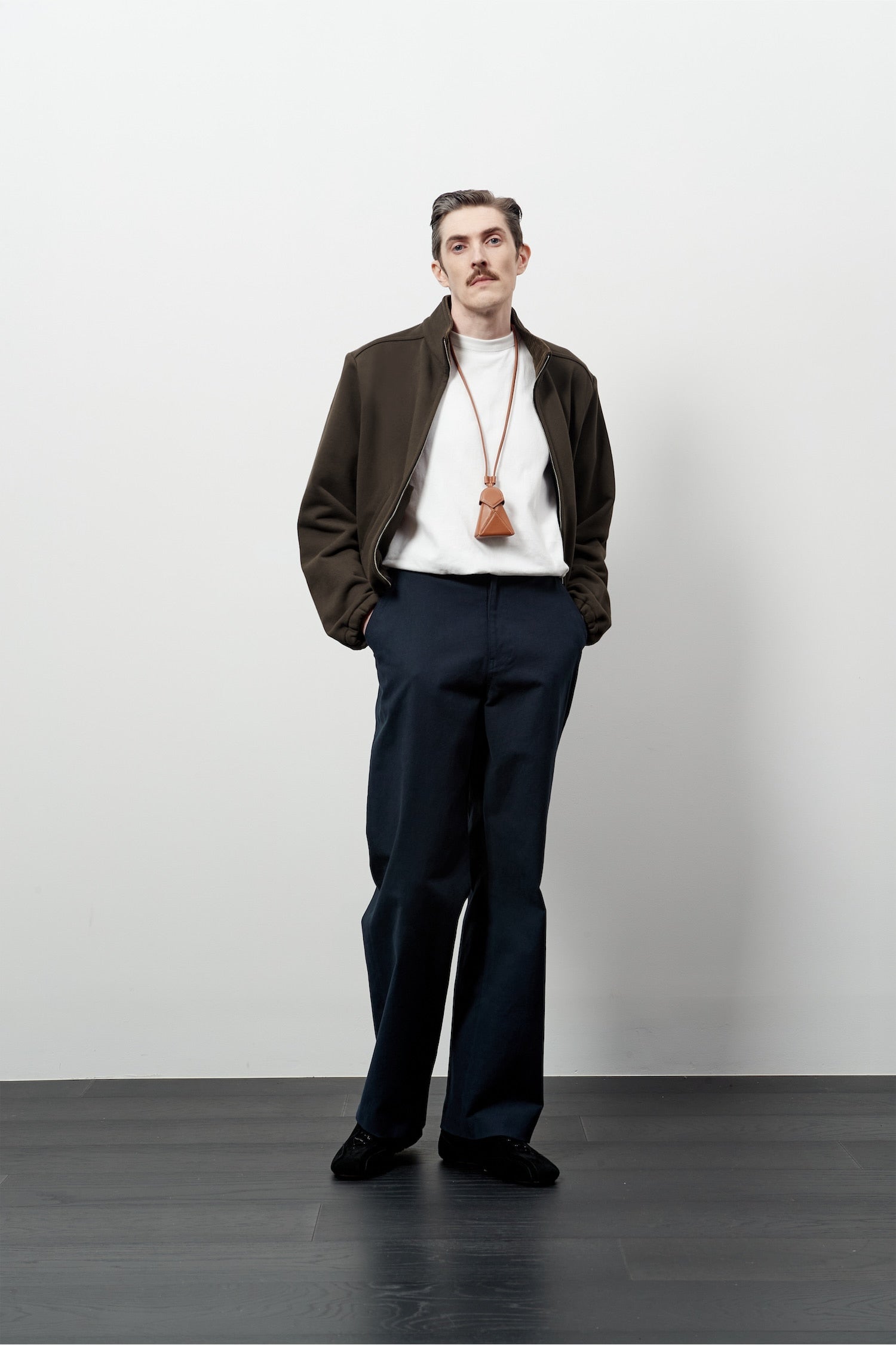 Stu - French Terry Jacket (Brown) product image 6 | TRAB K-Fashion Australia