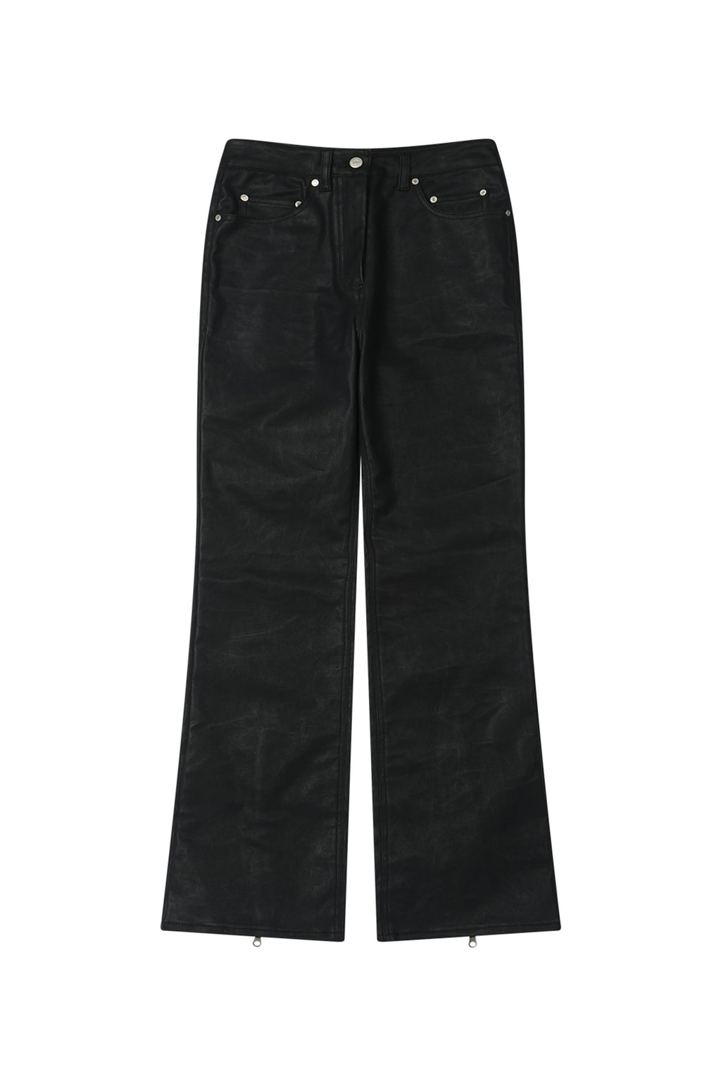 Deinet - Coated Span Trousers (Black) product image 12 | TRAB K-Fashion Australia