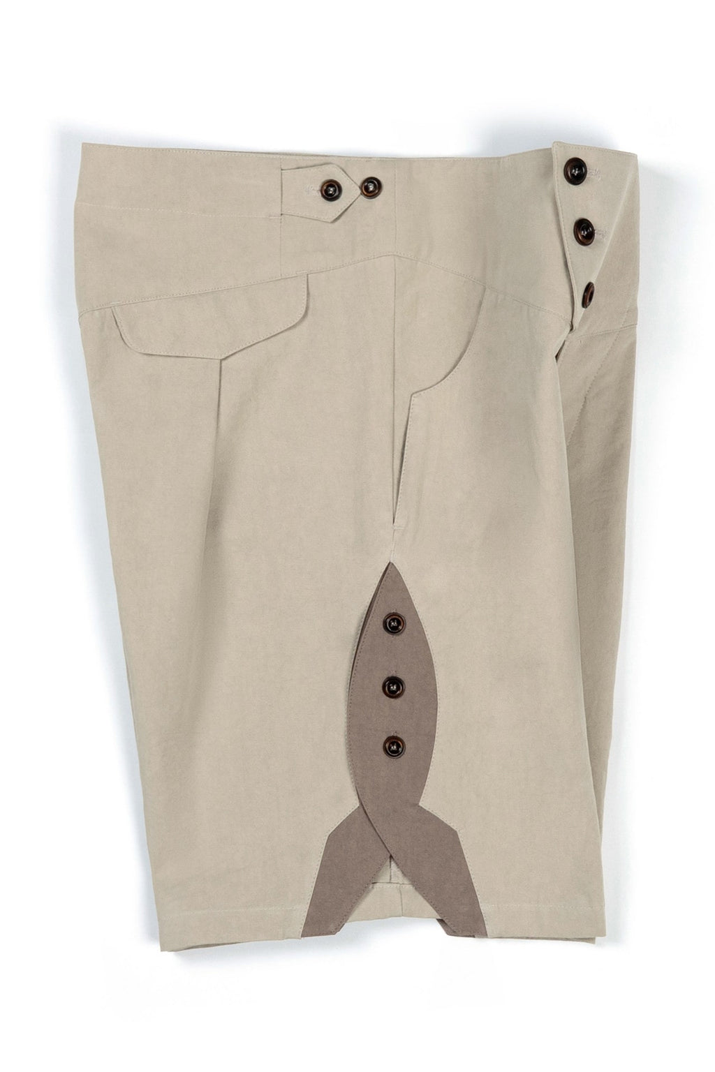 Ioedle - Rocket Slit Shorts (Beige) product image 5 | TRAB K-Fashion Australia