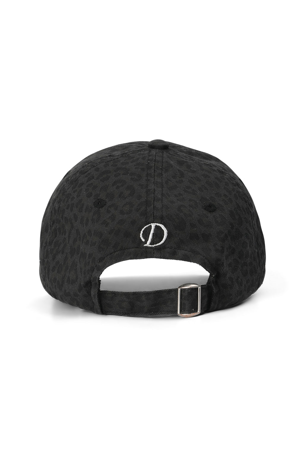 Deinet - Leopard Damaged Washing Ball Cap (Charcoal) product image 3 | TRAB K-Fashion Australia