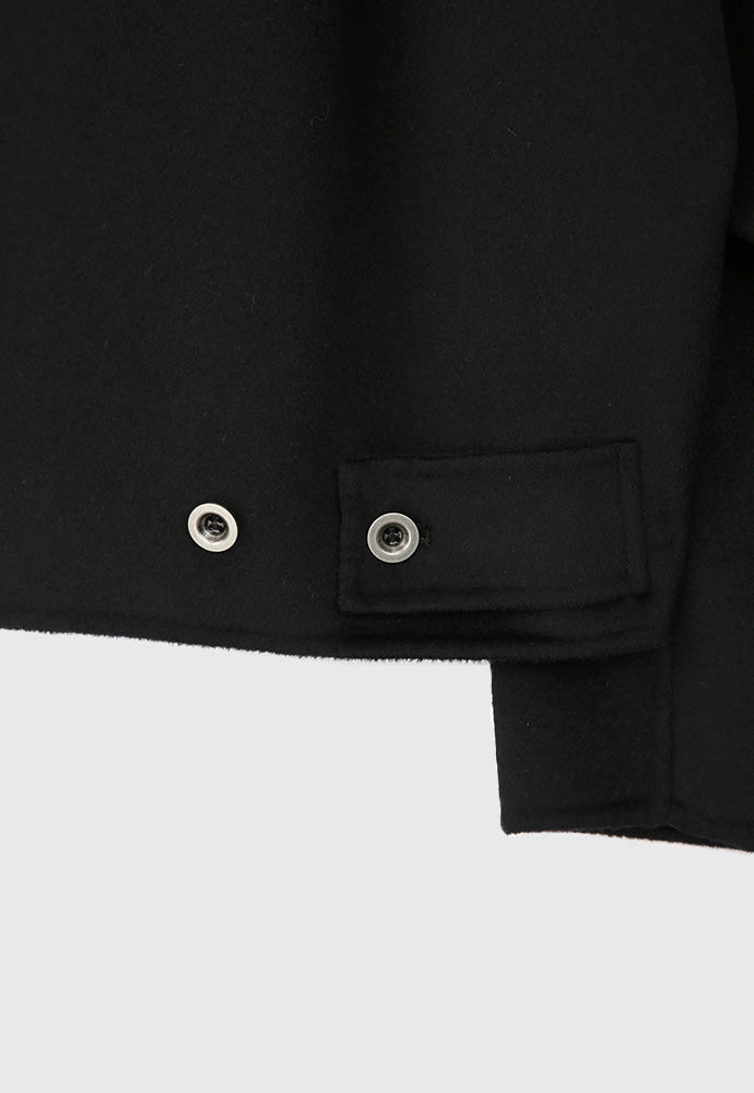 Tonywack - Handmade Cashmere Zipped Blouson Jacket (Black) product image 14 | TRAB K-Fashion Australia