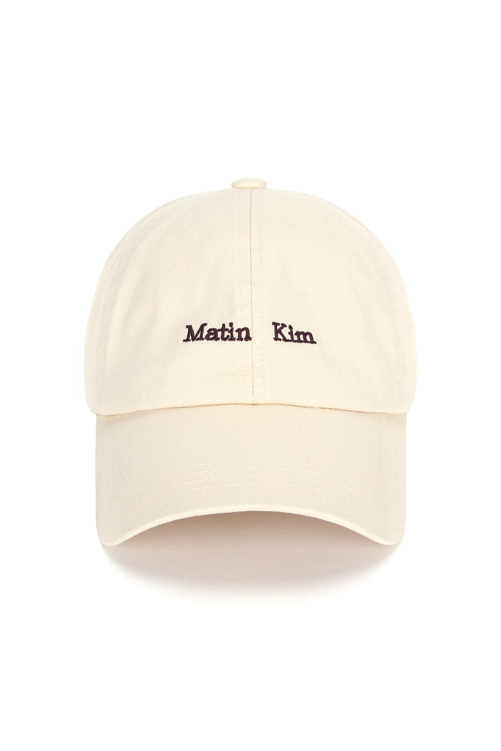 Matin Kim - Matin Mini Classic Logo Ball Cap (Light Beige) product image 1 | TRAB K-Fashion Australia