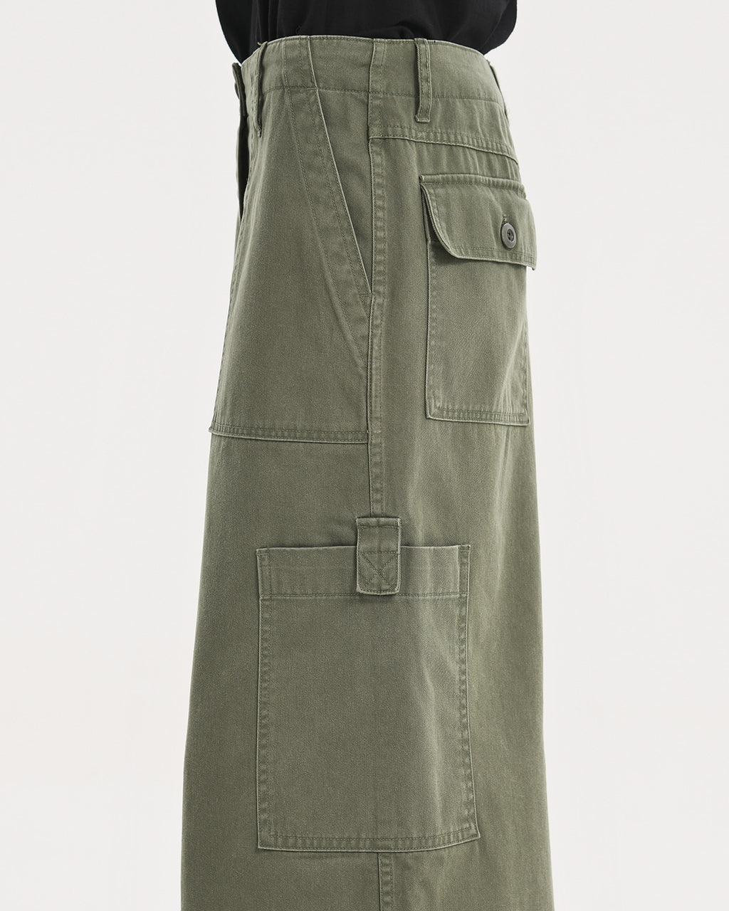 Brownyard - Fatigue Skirt (Olive) product image 4 | TRAB K-Fashion Australia