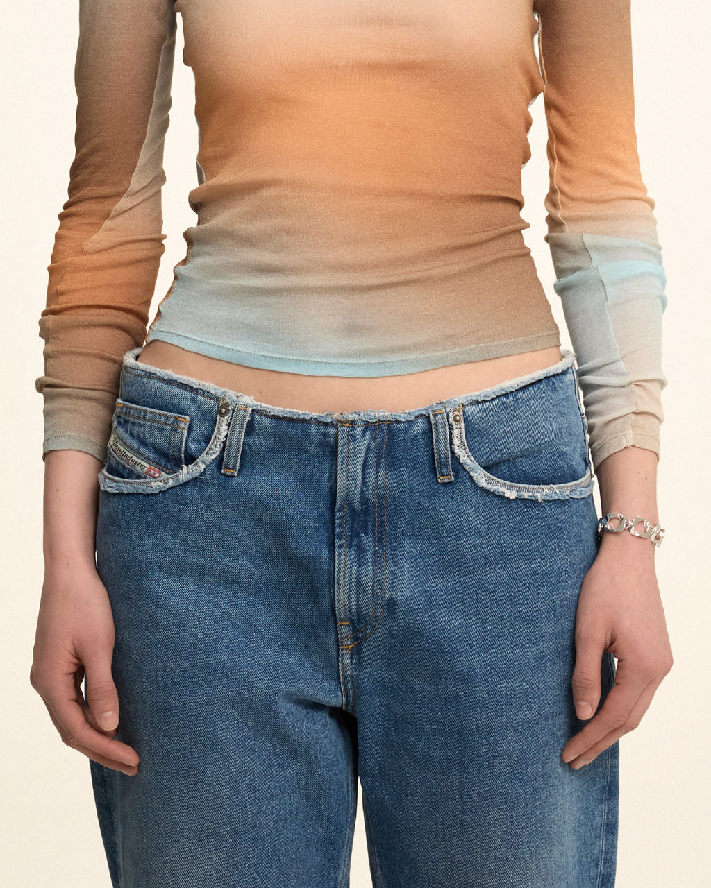 Numbering - Link Chain Bracelet #5925 product image 2 | TRAB K-Fashion Australia