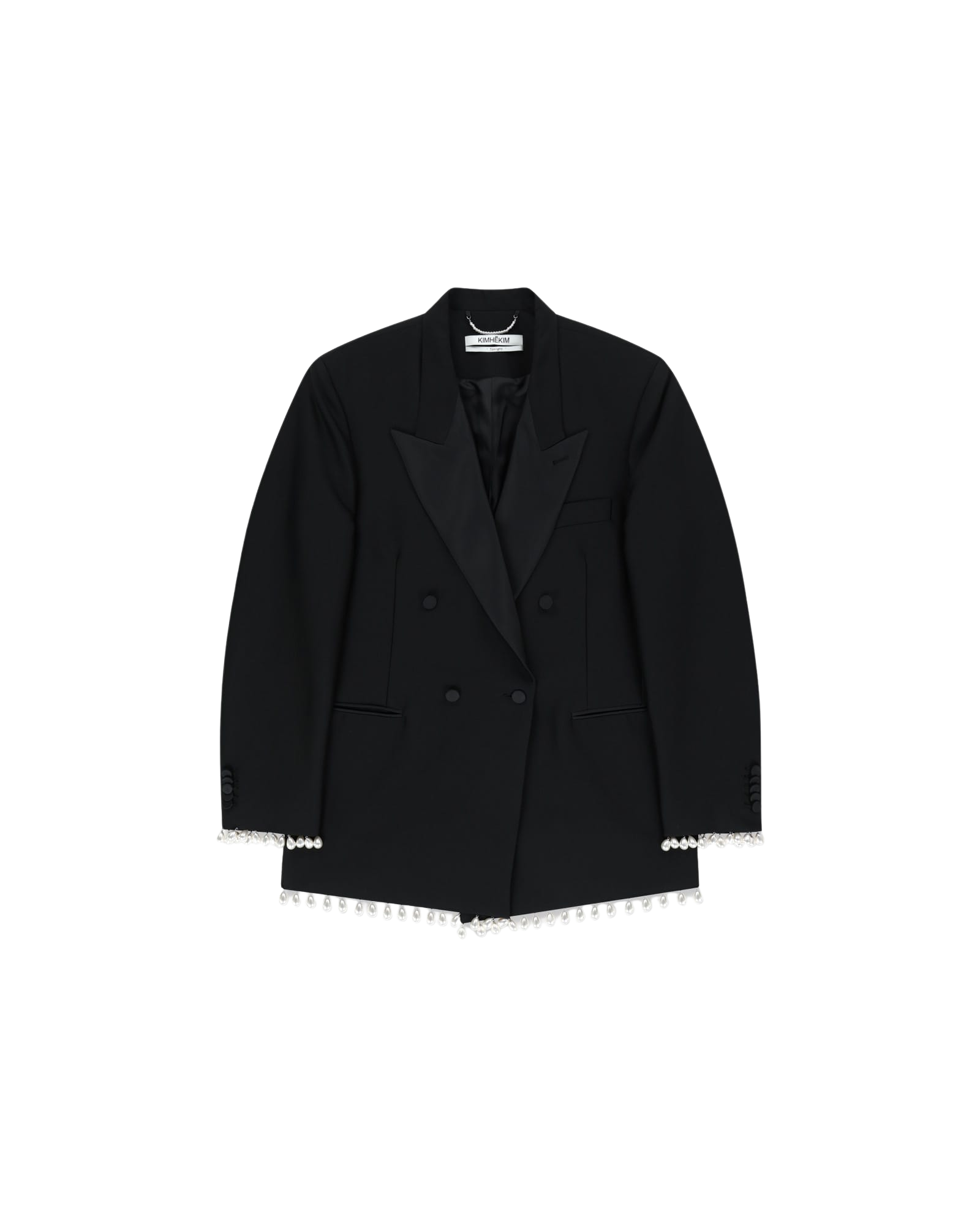 Kimhe Kim - Pearl Embellished Tuxedo (Black) product image 17 | TRAB K-Fashion Australia