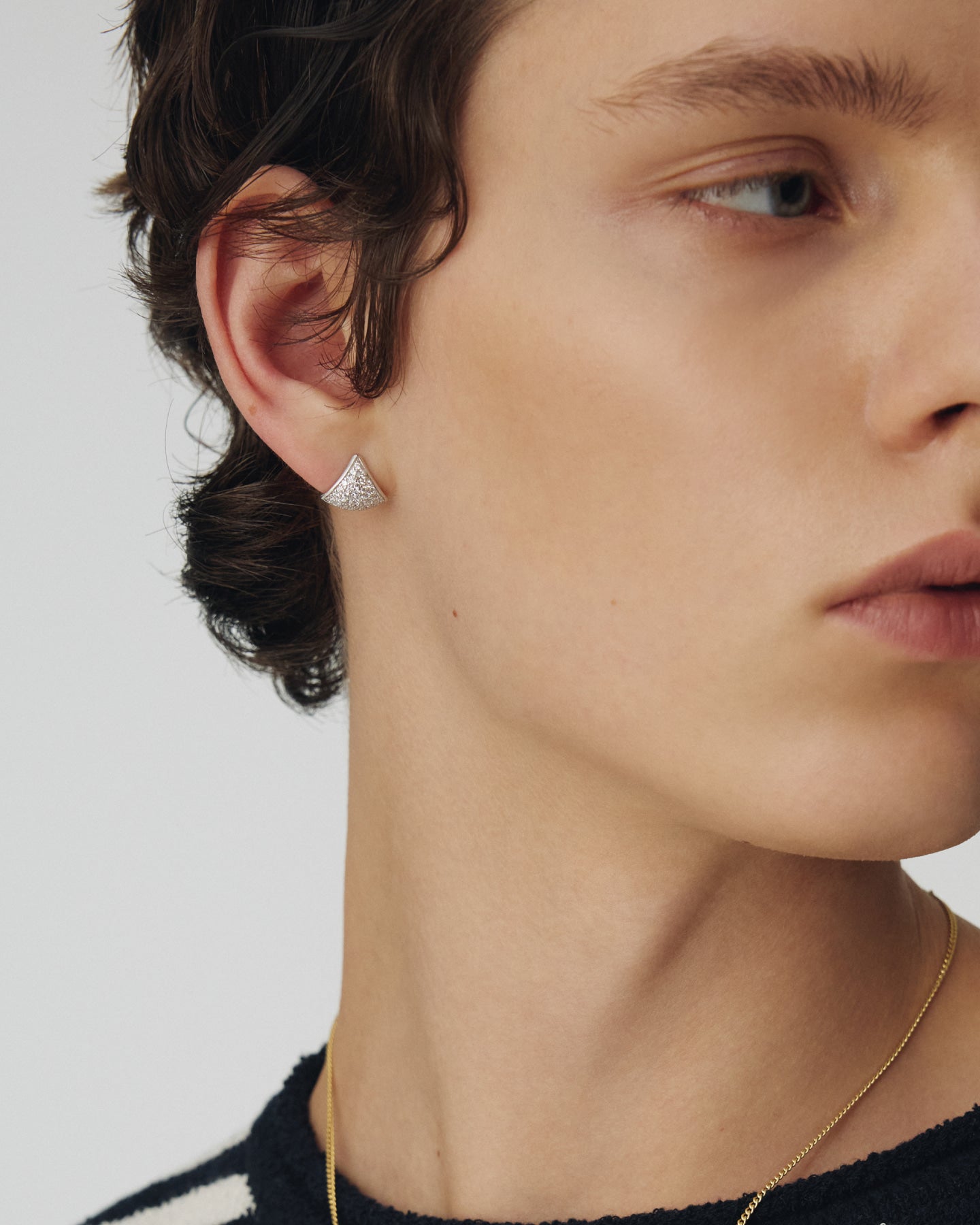 Numbering - Pave Chevron Earrings #3309 product image 1 | TRAB K-Fashion Australia