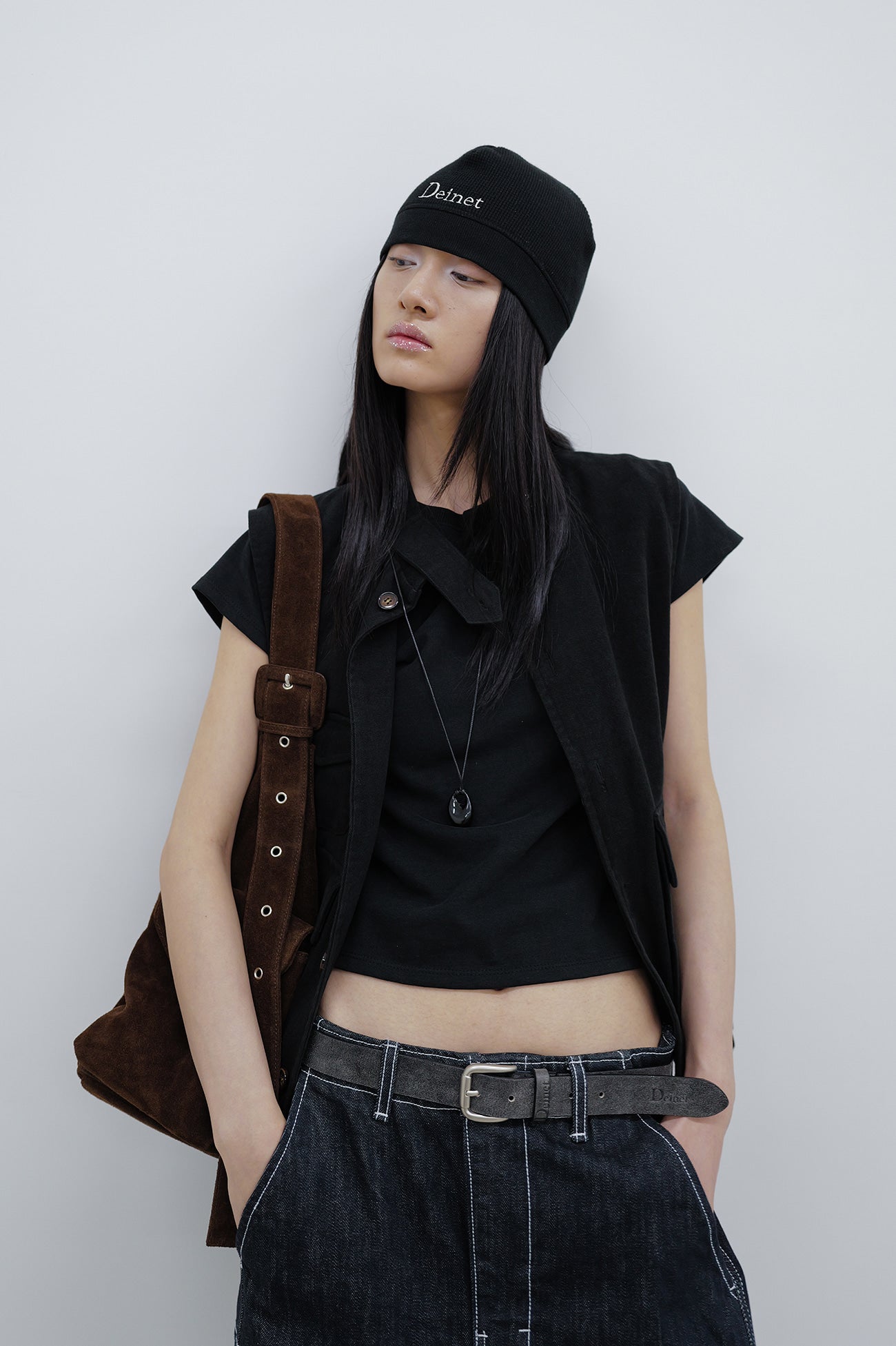 Deinet - Deinet Multi Pocket Cotton Vest (Black) product image 7 | TRAB K-Fashion Australia