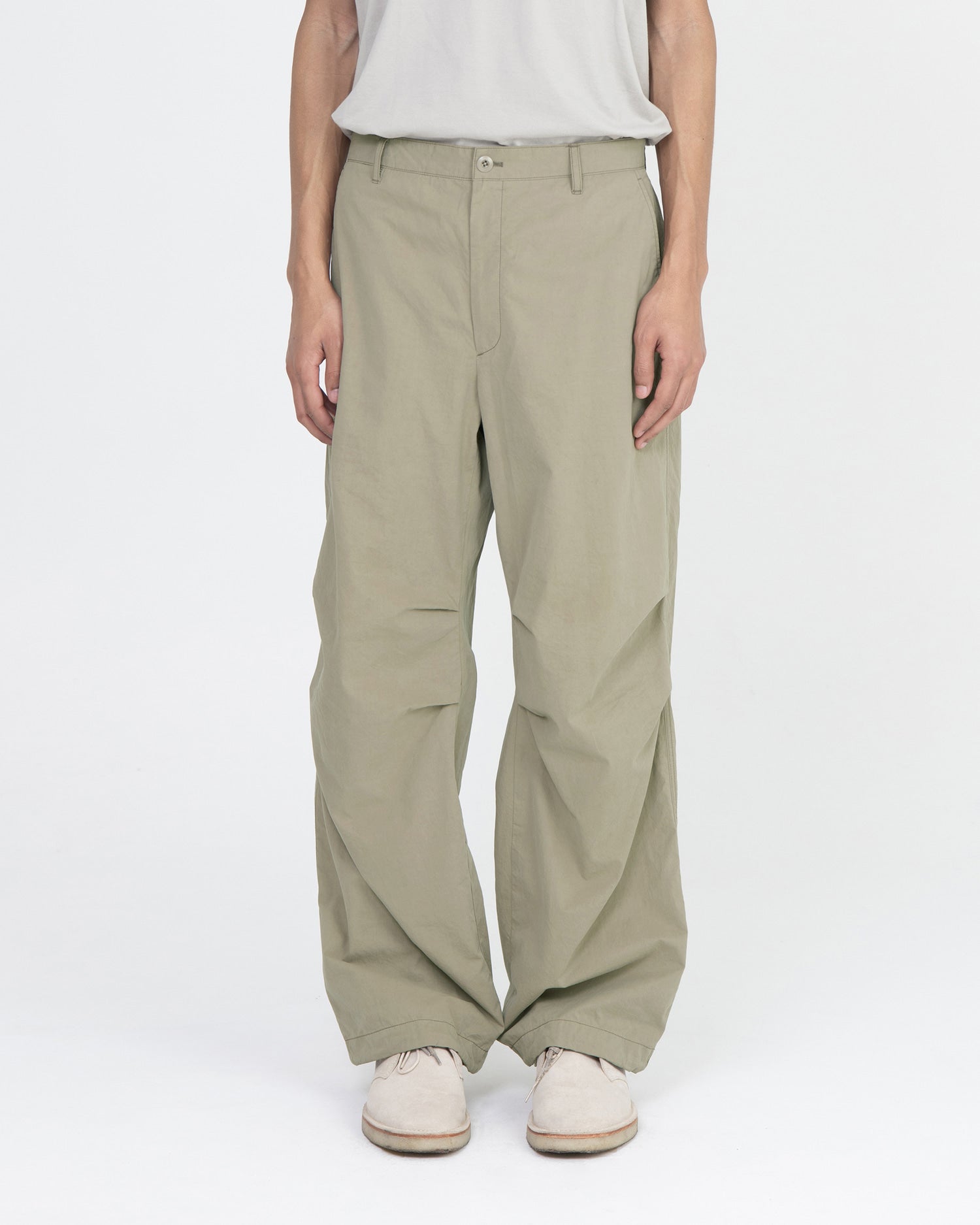 Brownyard - Washed Parachute Pants (Dark Beige) product image 1 | TRAB K-Fashion Australia