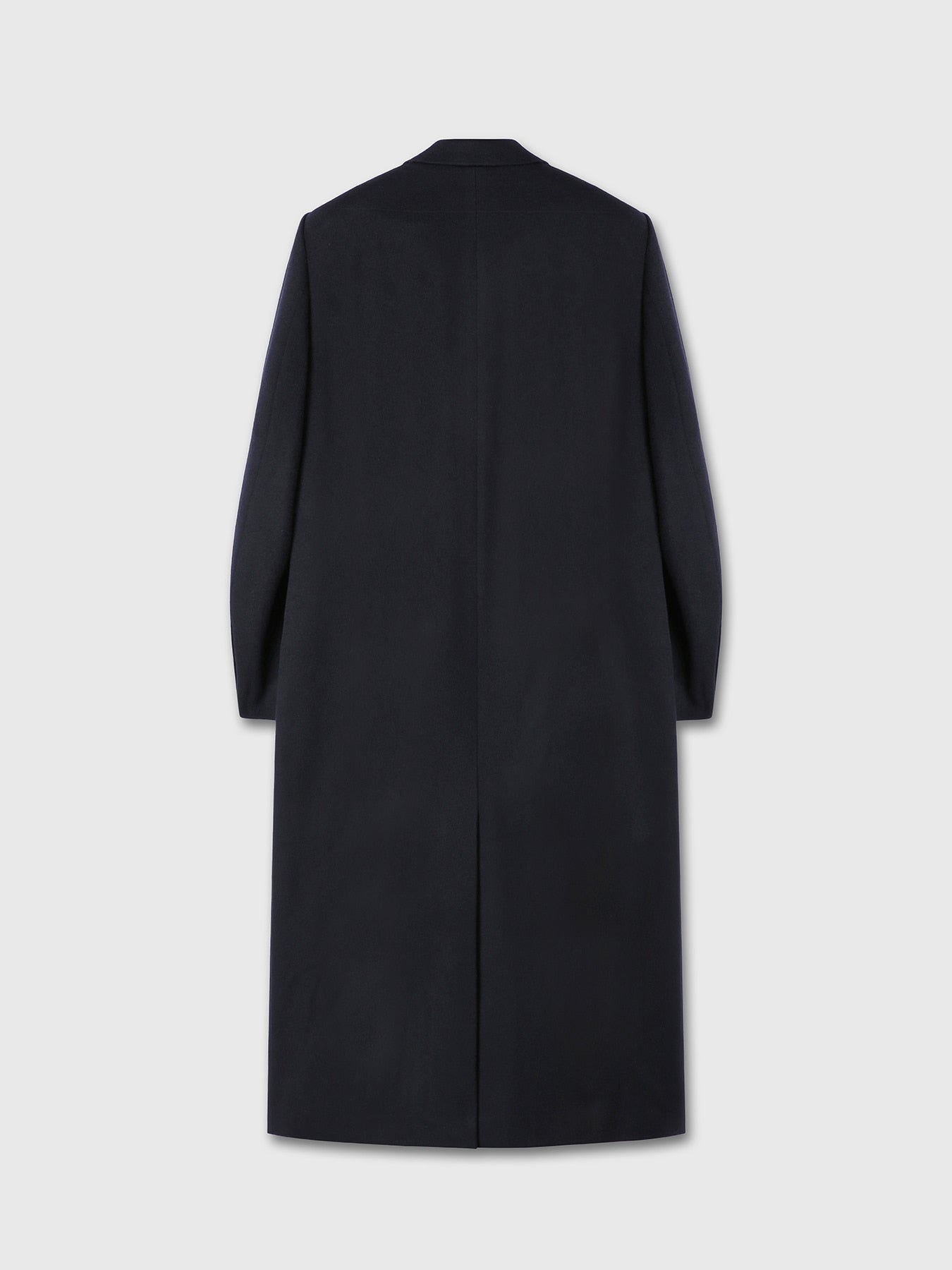 Tonywack - Tailored Double-Breasted Maxi Coat (Navy) product image 12 | TRAB K-Fashion Australia